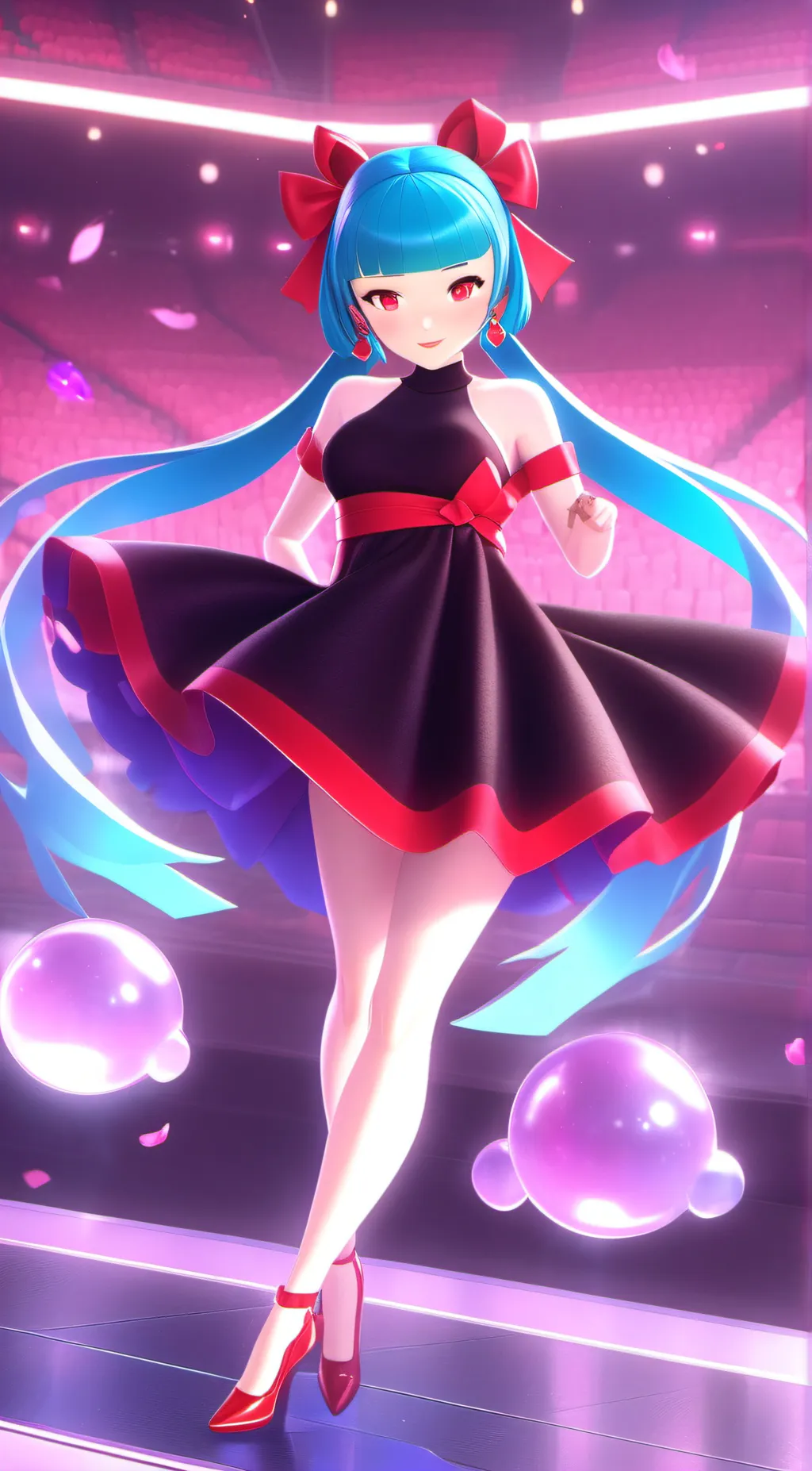 ai character: lily background