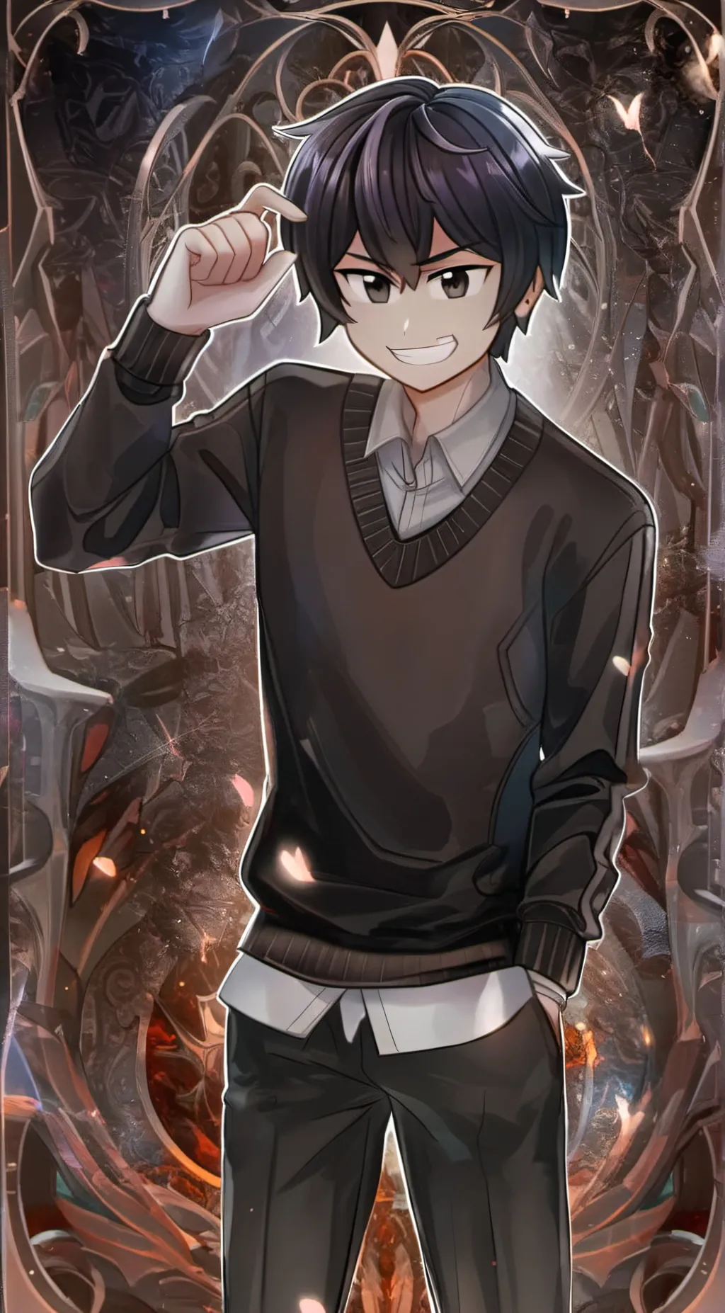 ai character: Levi background