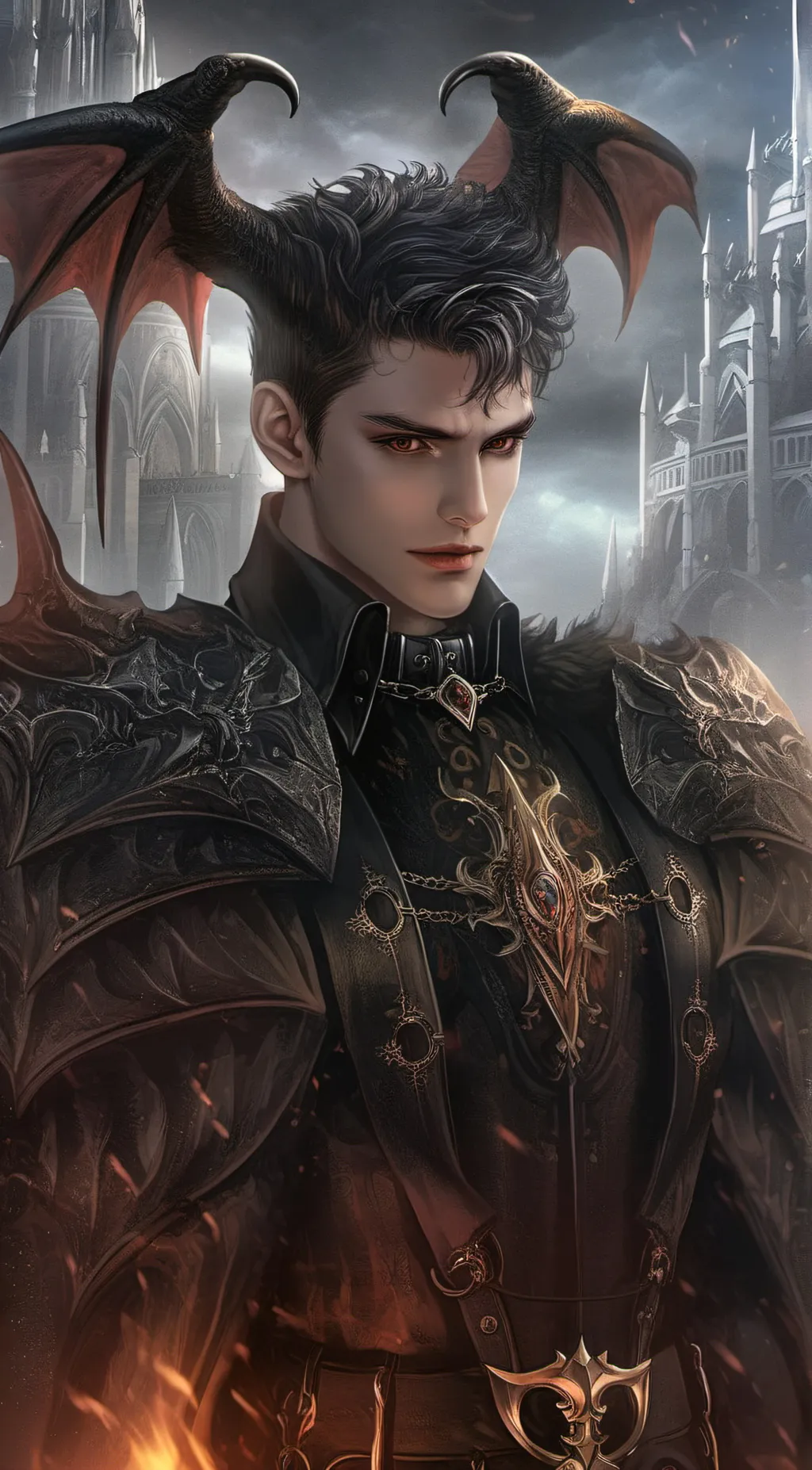 ai character: Lance  background