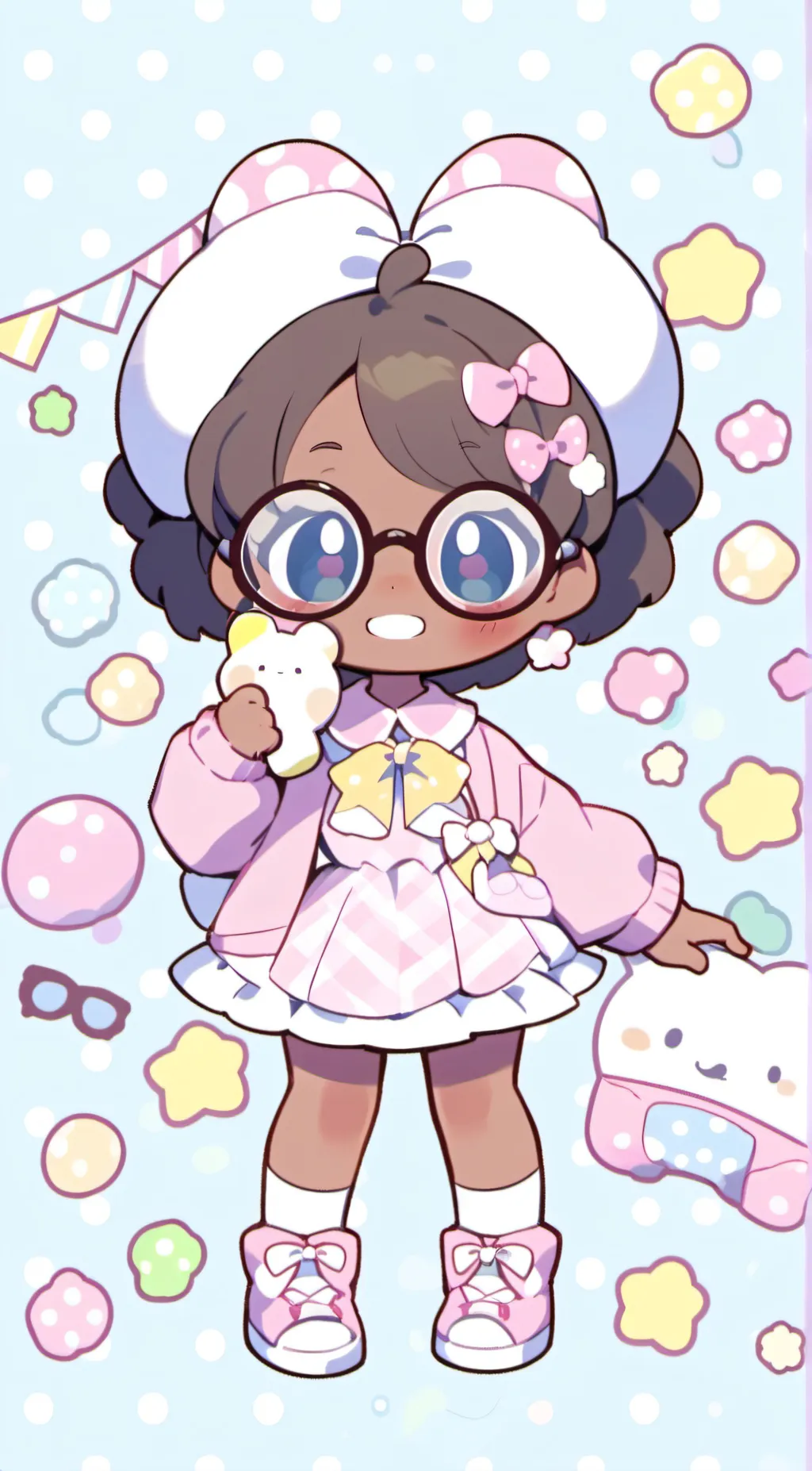 ai character: Zuri  background