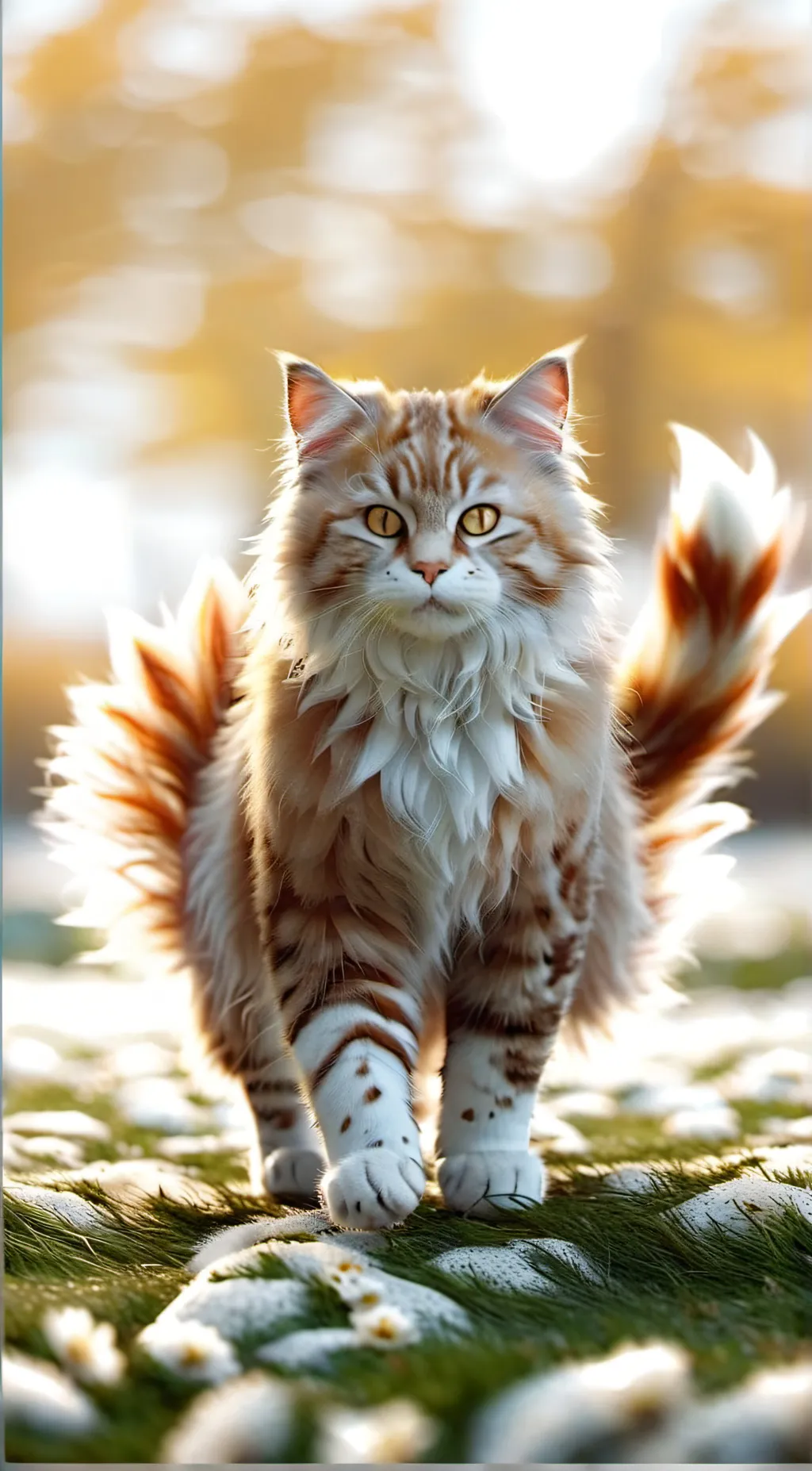 ai character: Mittens  background