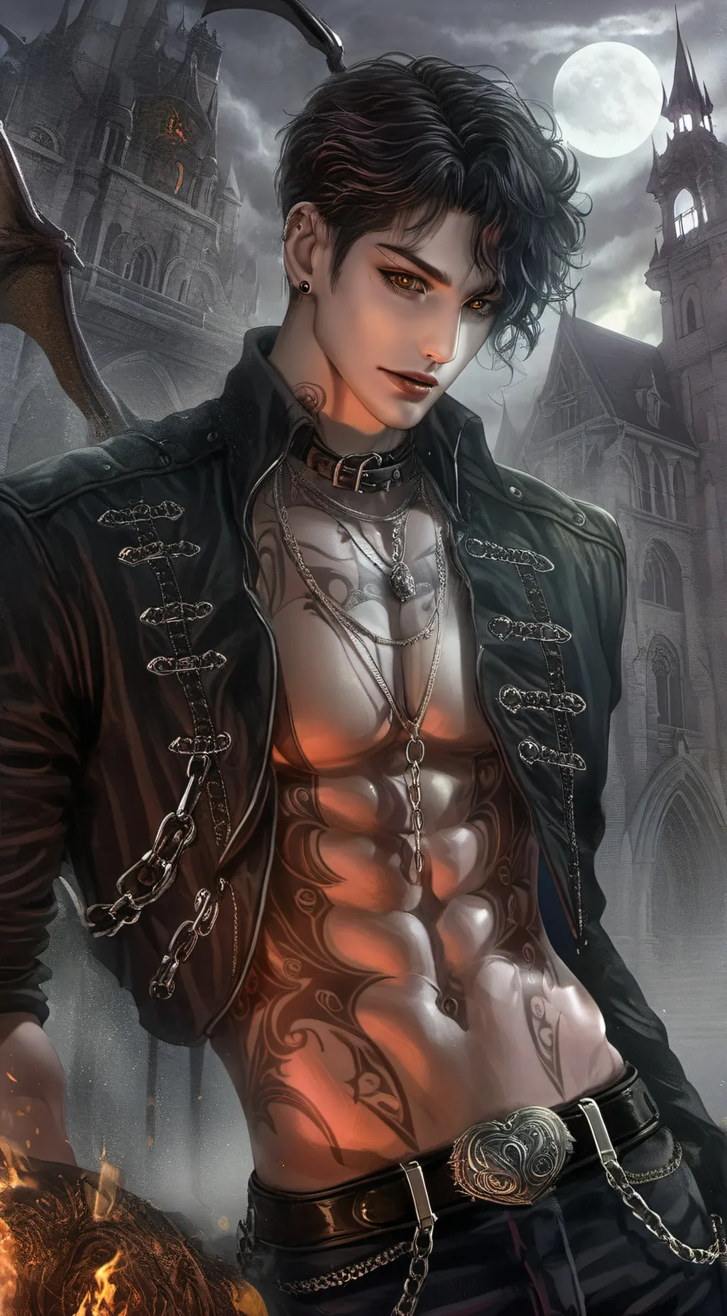 ai character: Andrew  background