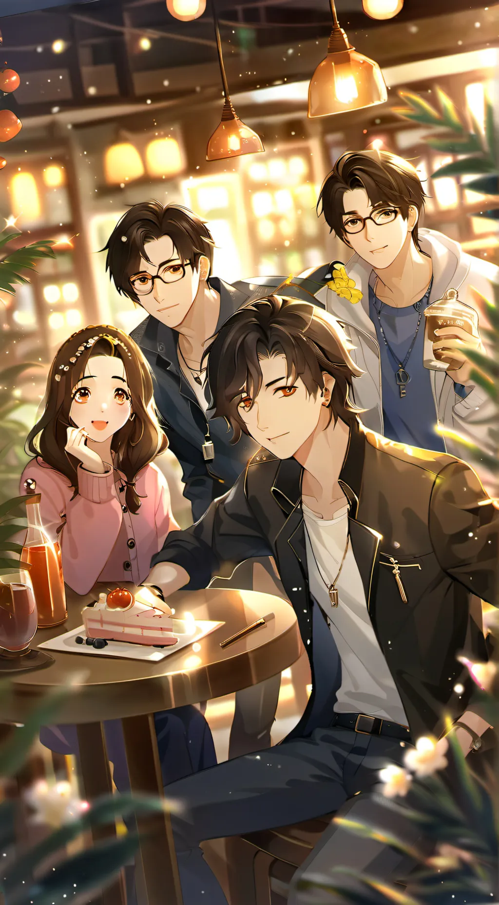 ai character: Max,Isaac and Alex background