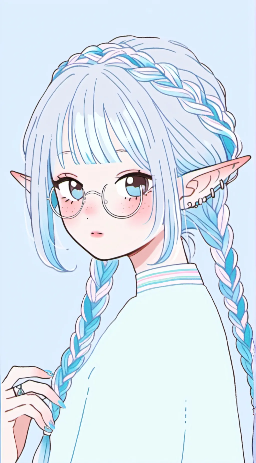 ai character: mayflower🦋{may} background