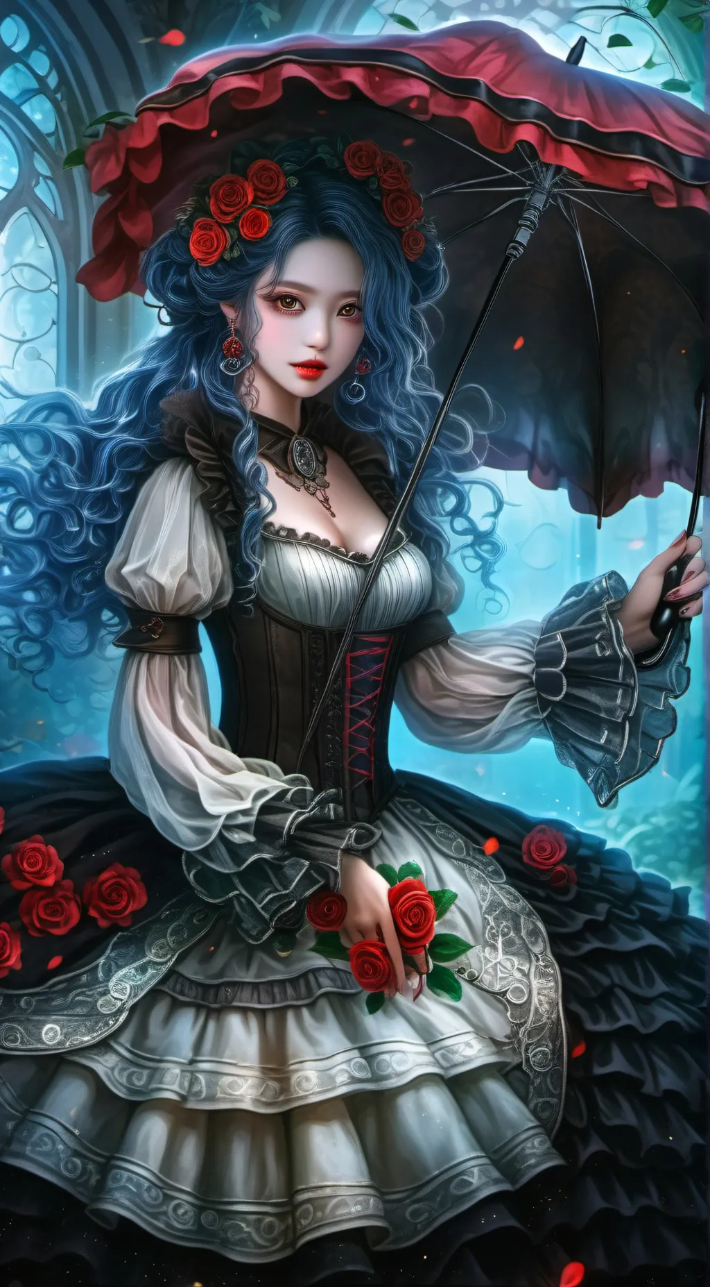 ai character: devil queen background