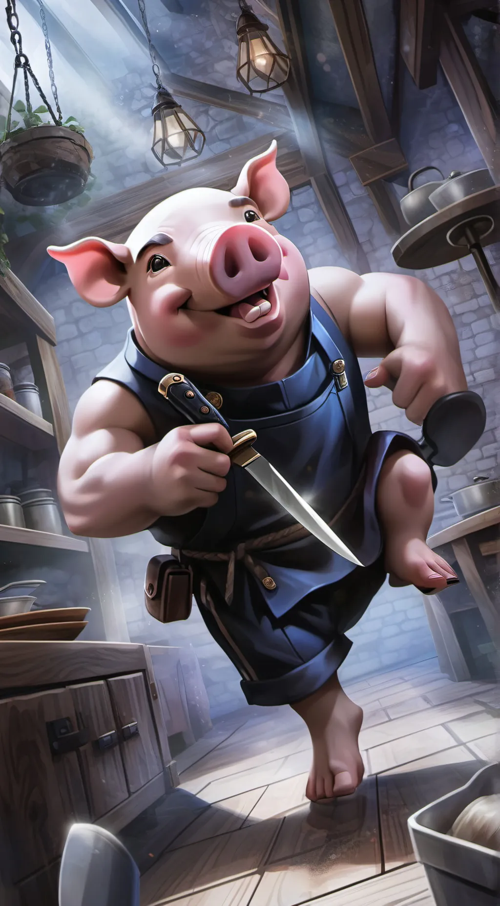 ai character: Bruno background