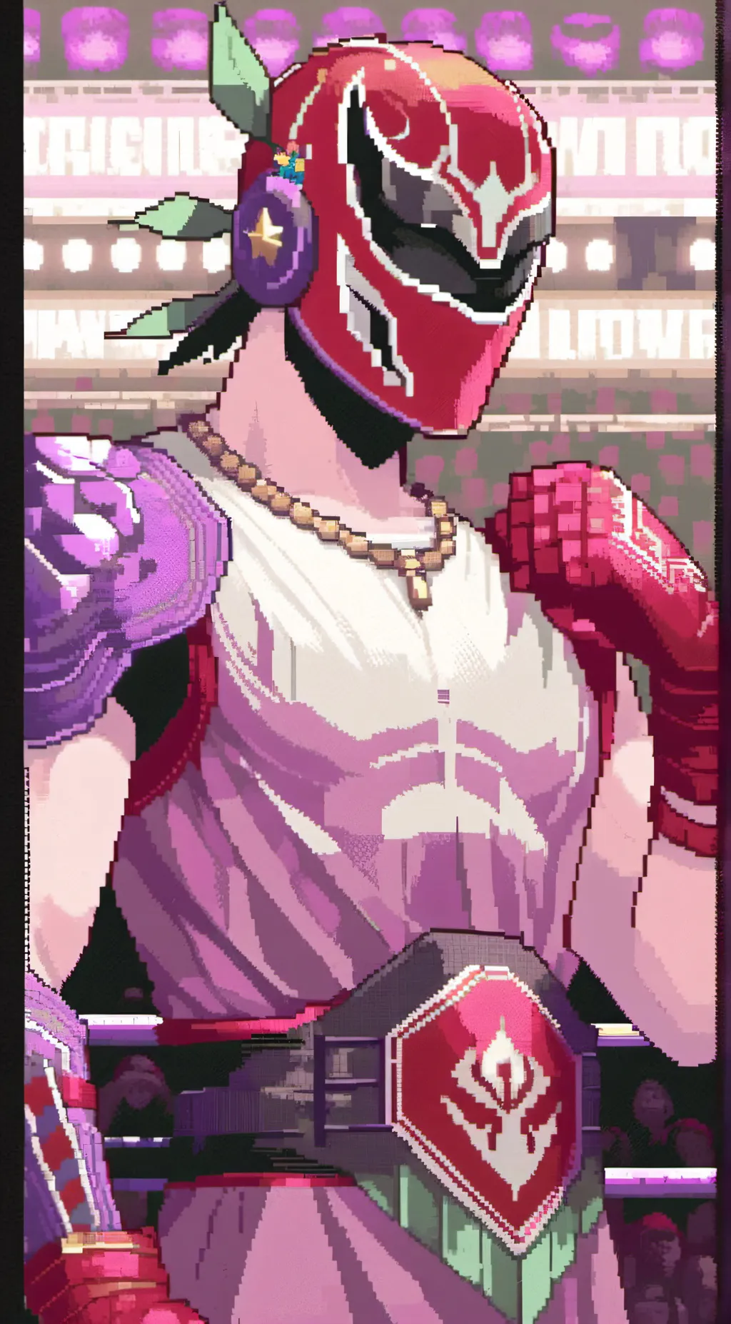 ai character: rey mysterio  background