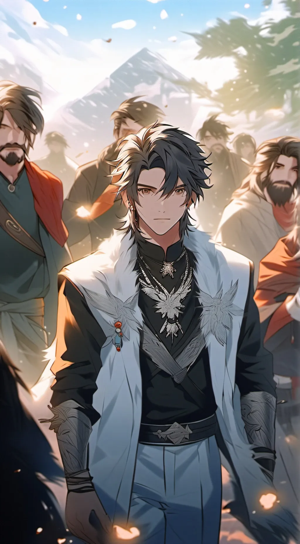 ai character: Jason  background