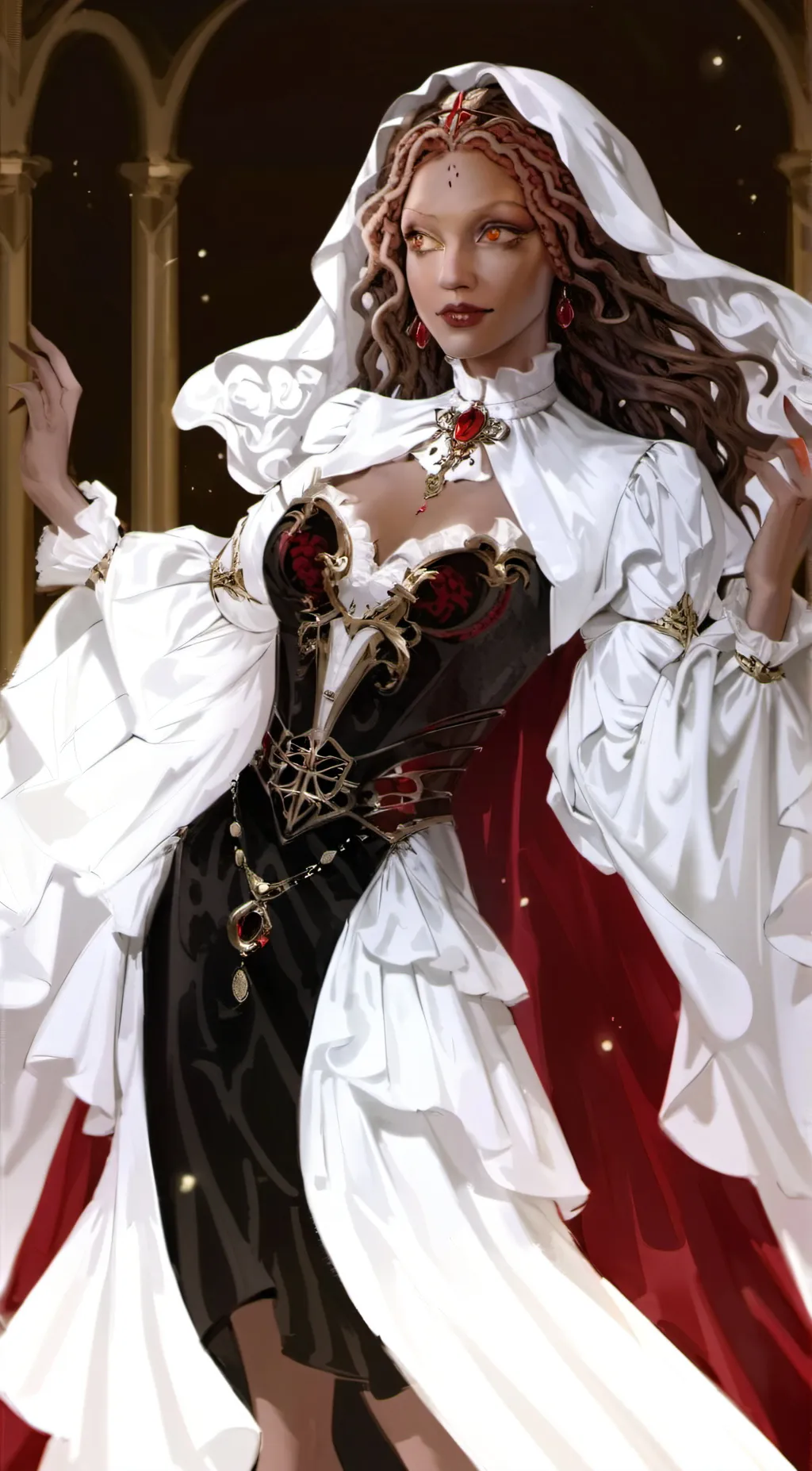 ai character: Mother Florence background