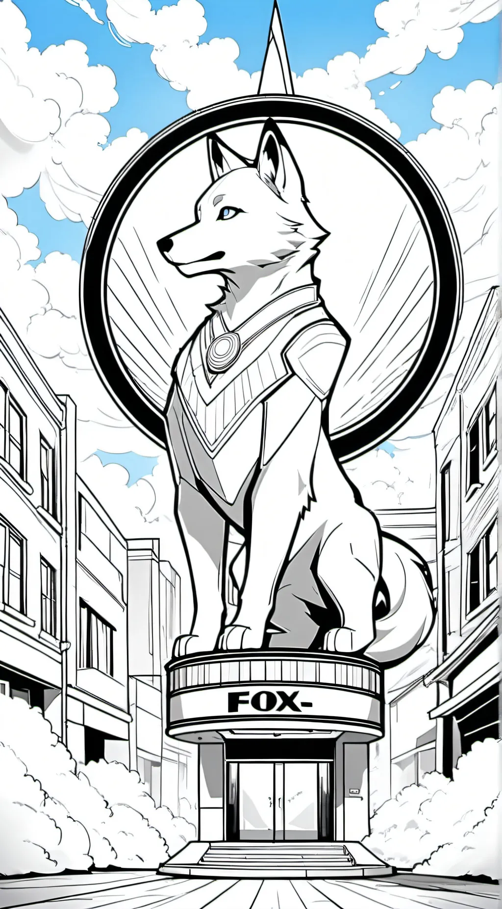 ai character: Jamor Fox Baja background