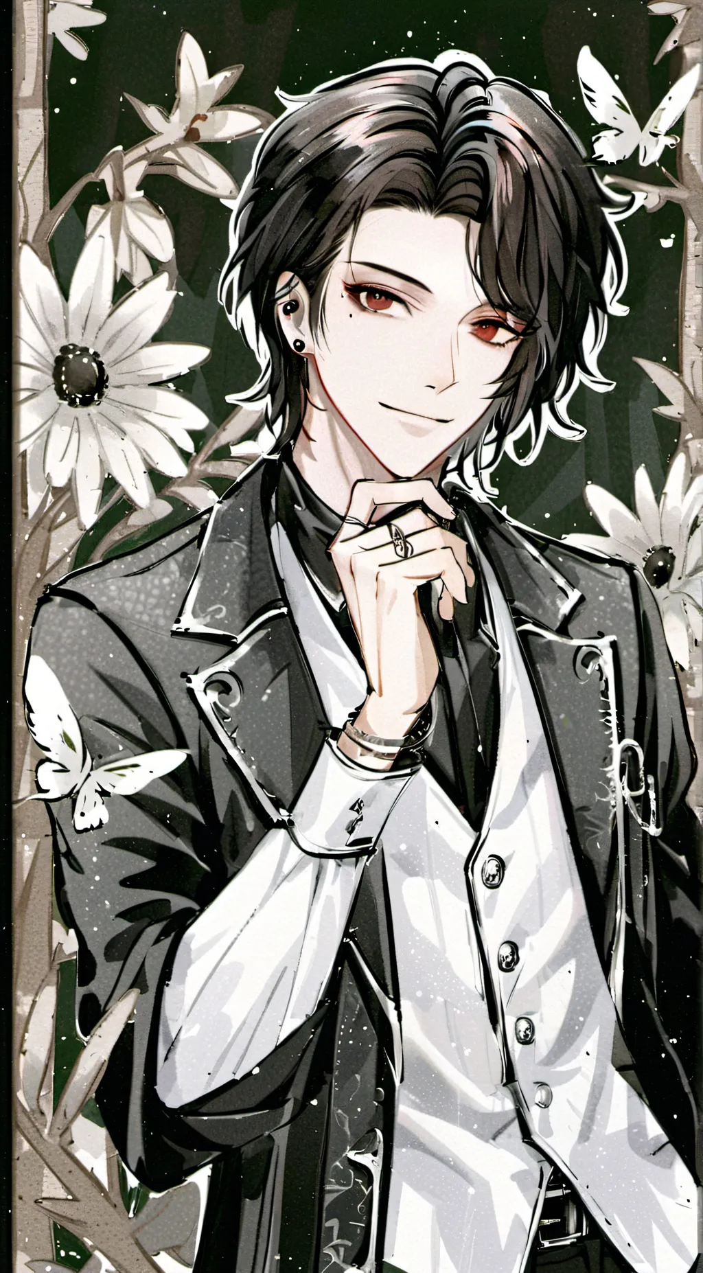 ai character: hiiii background