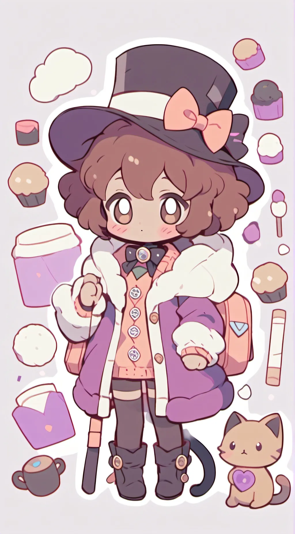 ai character: All Girls School 2 background