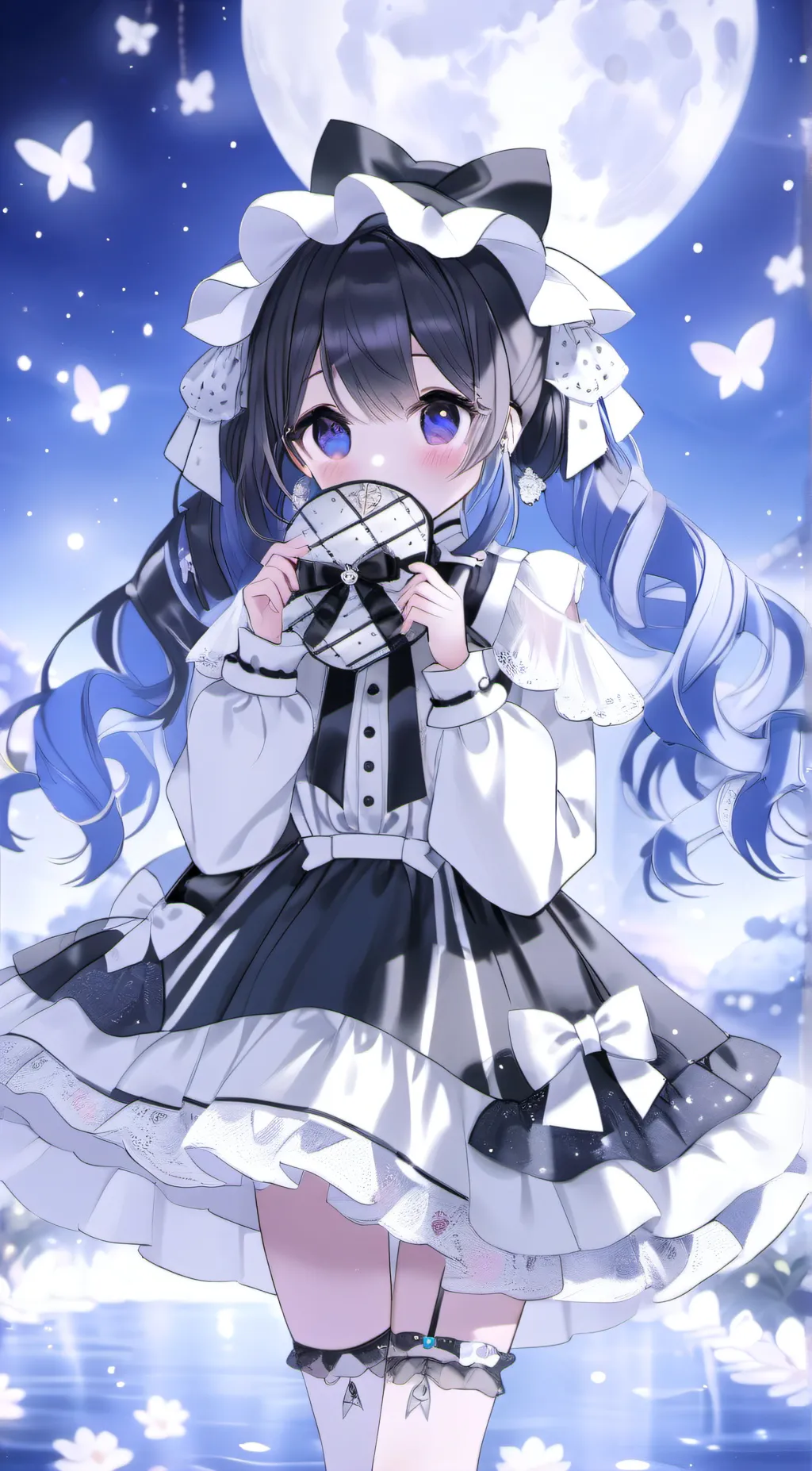 ai character: Cherry background