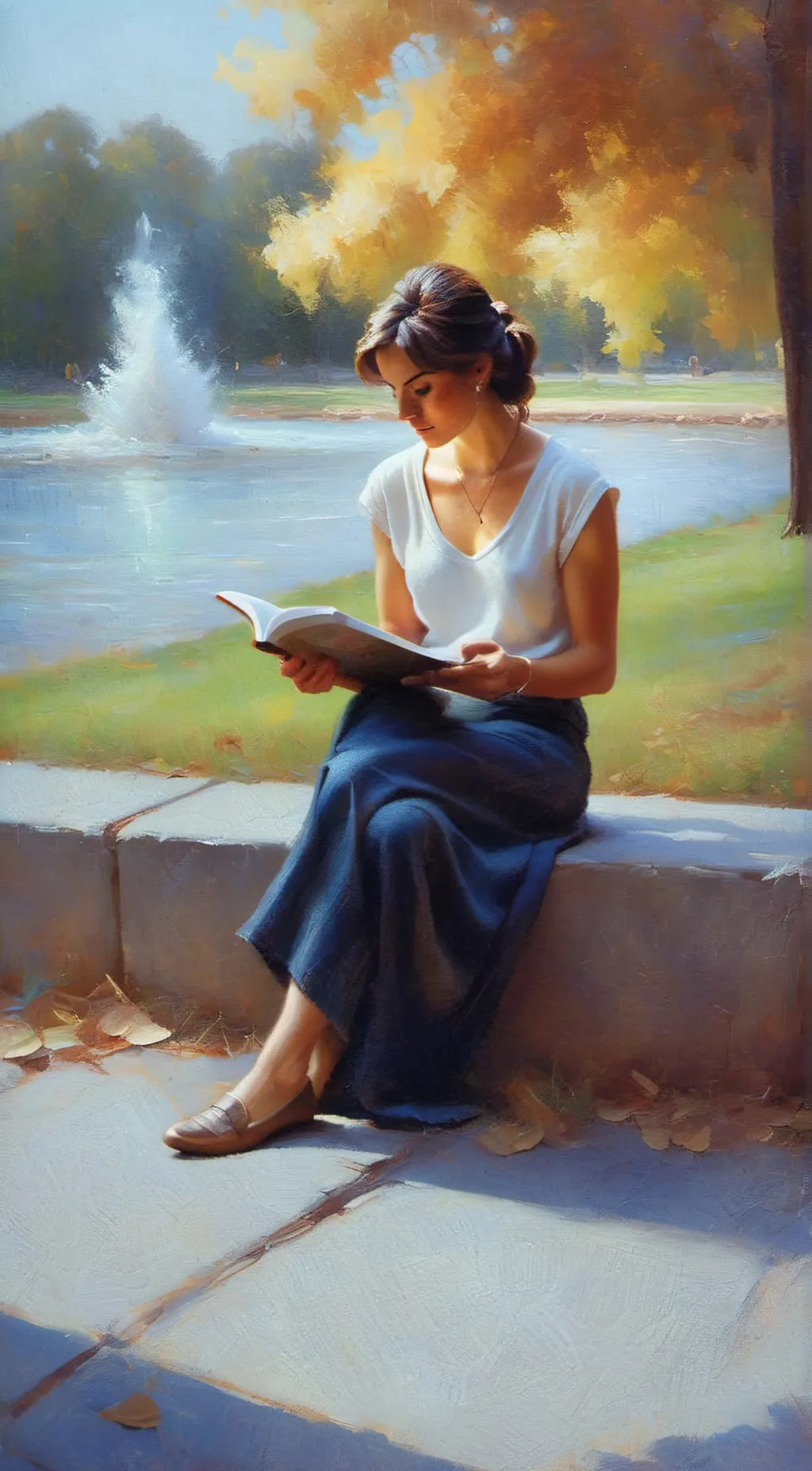 ai character: Olivia  background