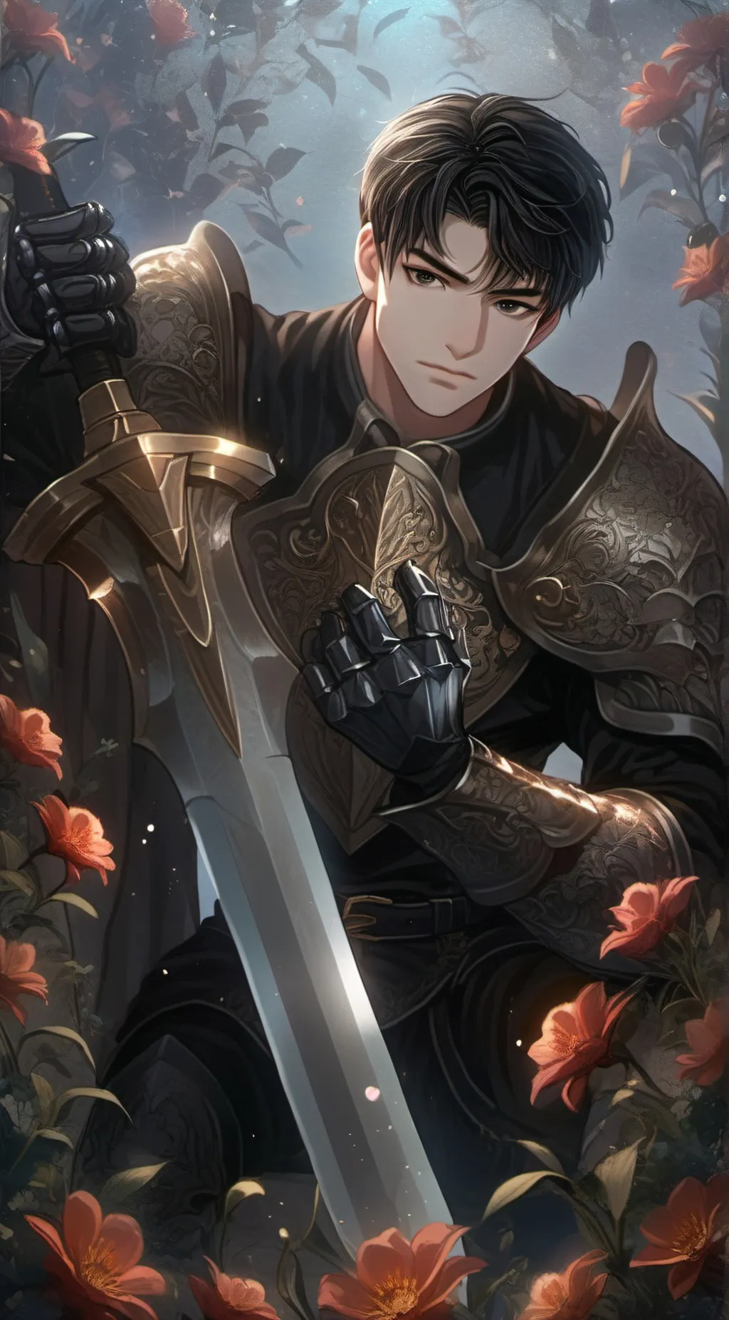 ai character: Damien (Hero) background