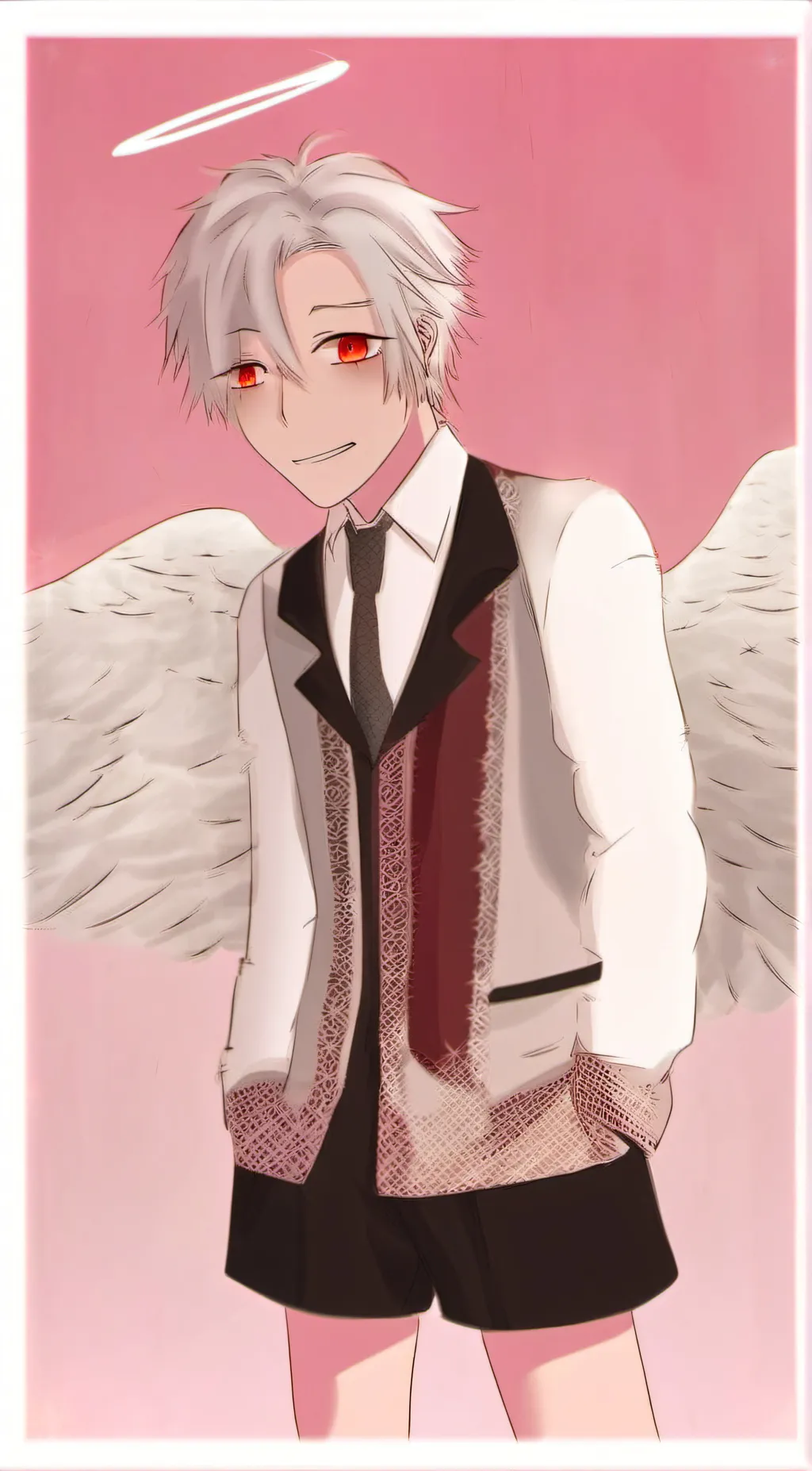 ai character: Angel dust  background