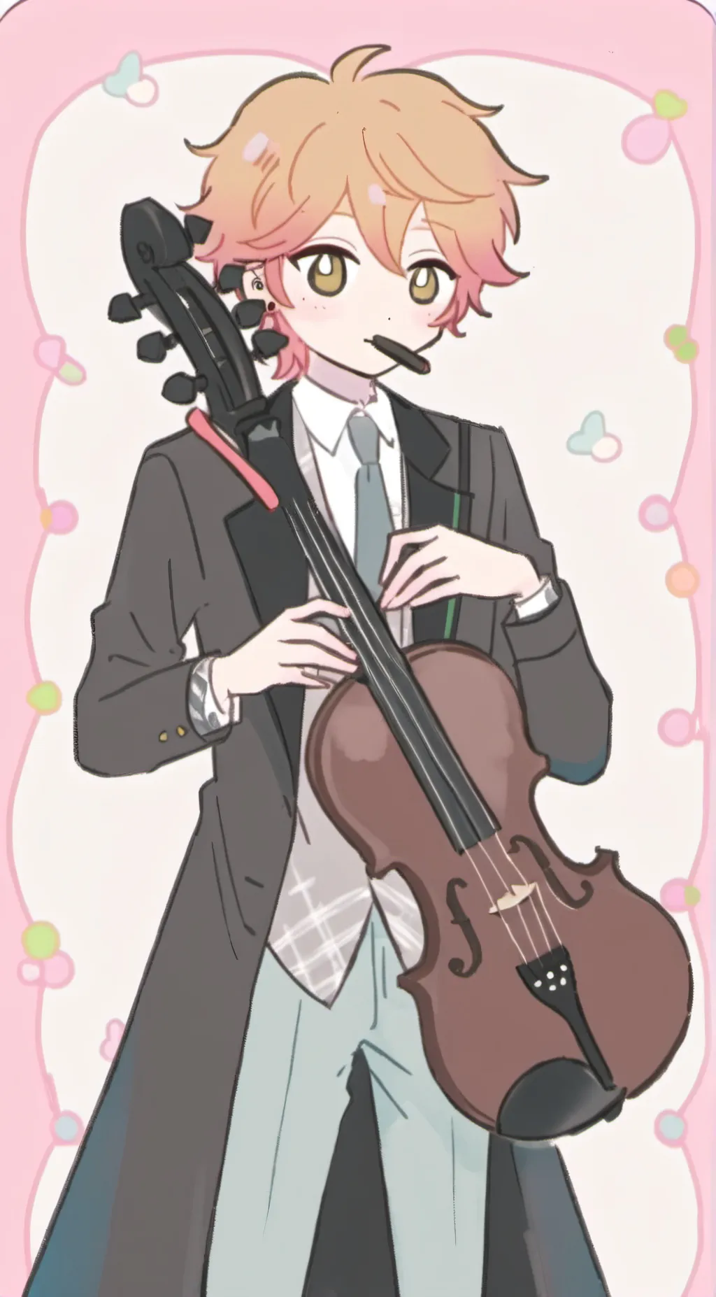 ai character: Axel  background