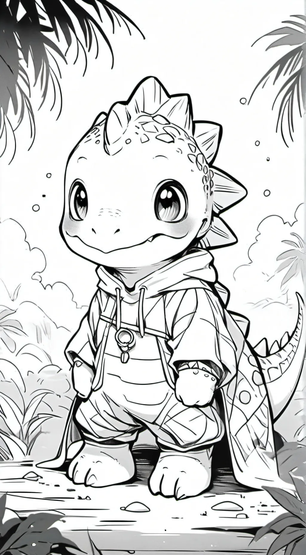 ai character: Dino. James. background