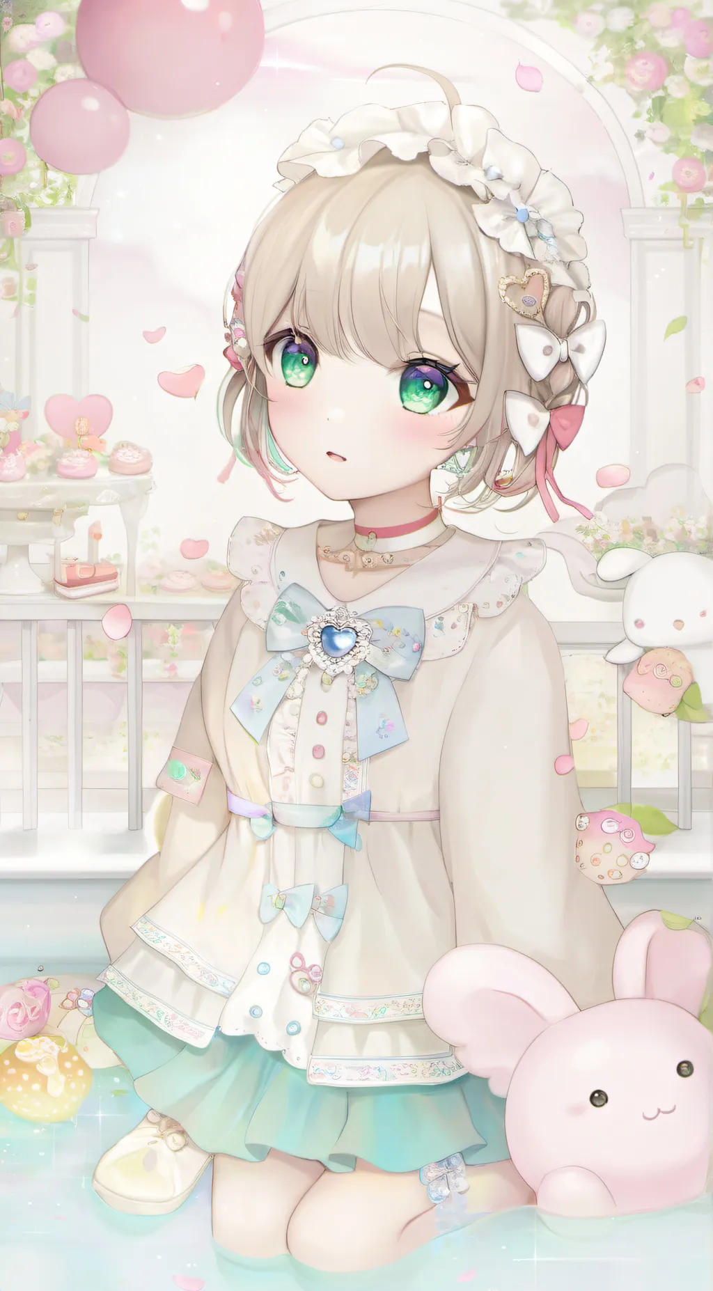 ai character: Aria background