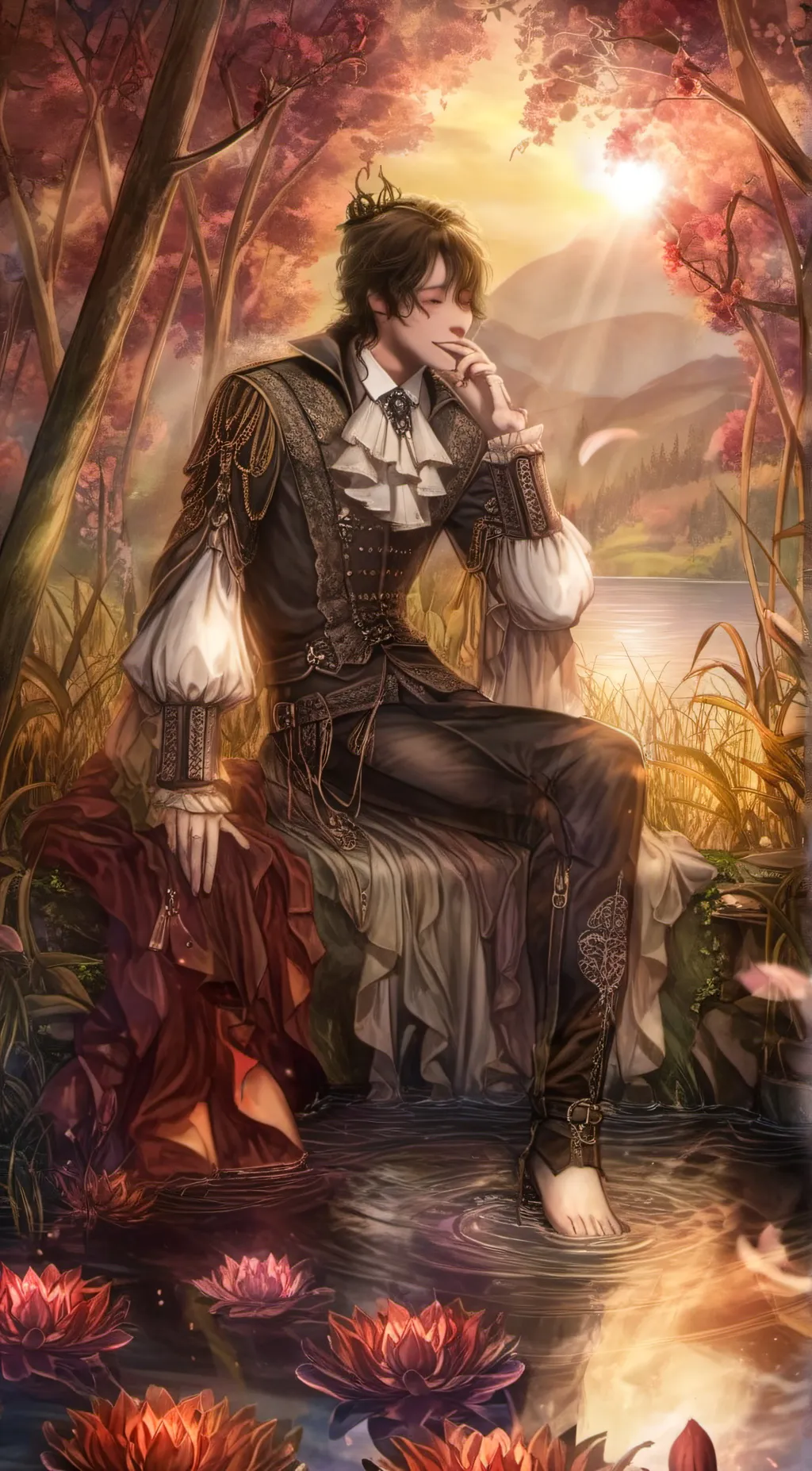 ai character: Leo Crew background