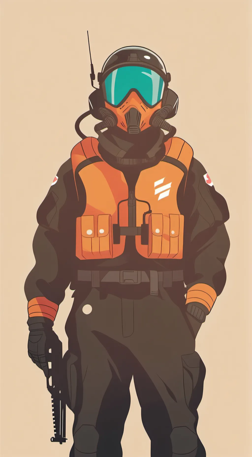 ai character: Laminax Co. Felix background