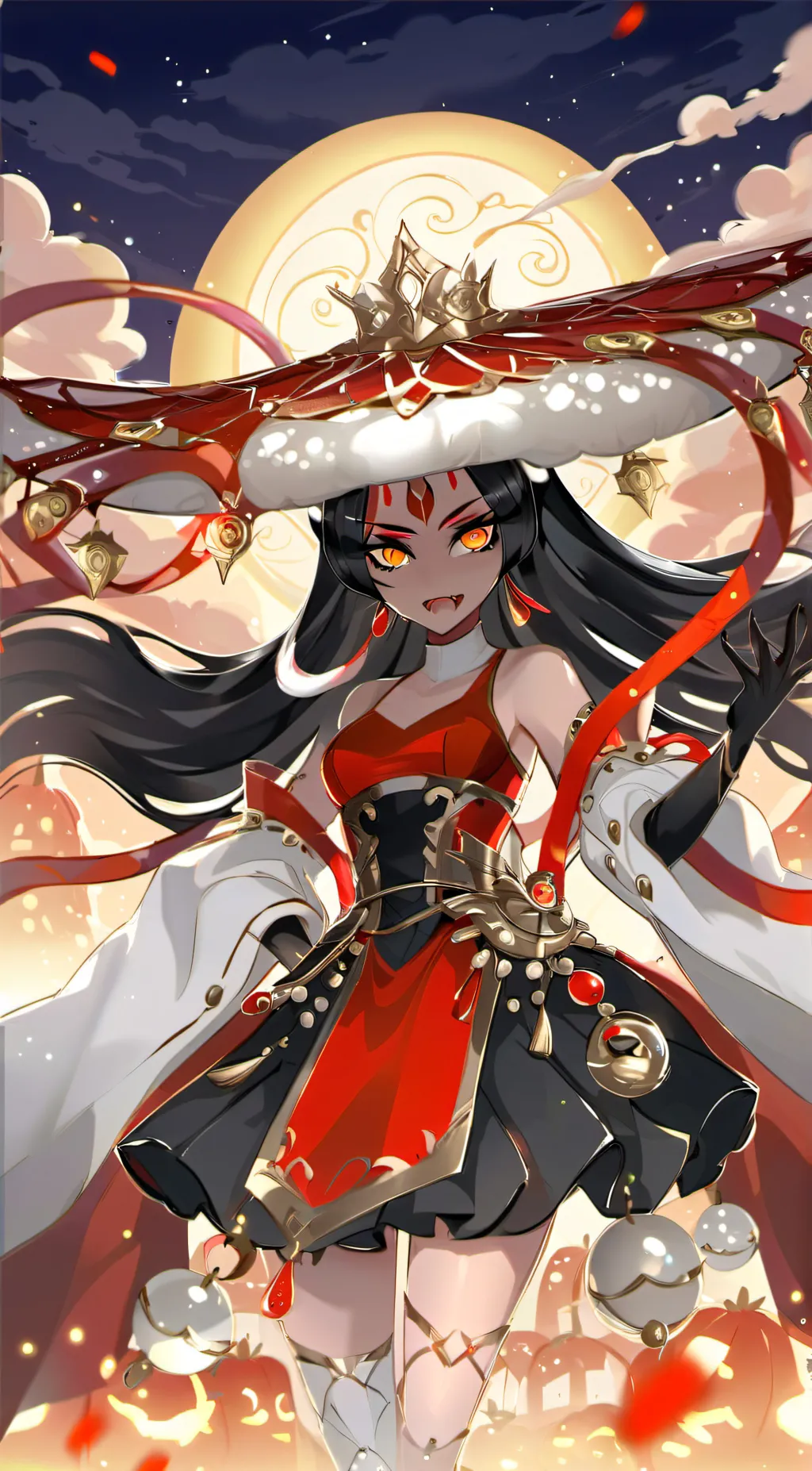 ai character: Vellvet background