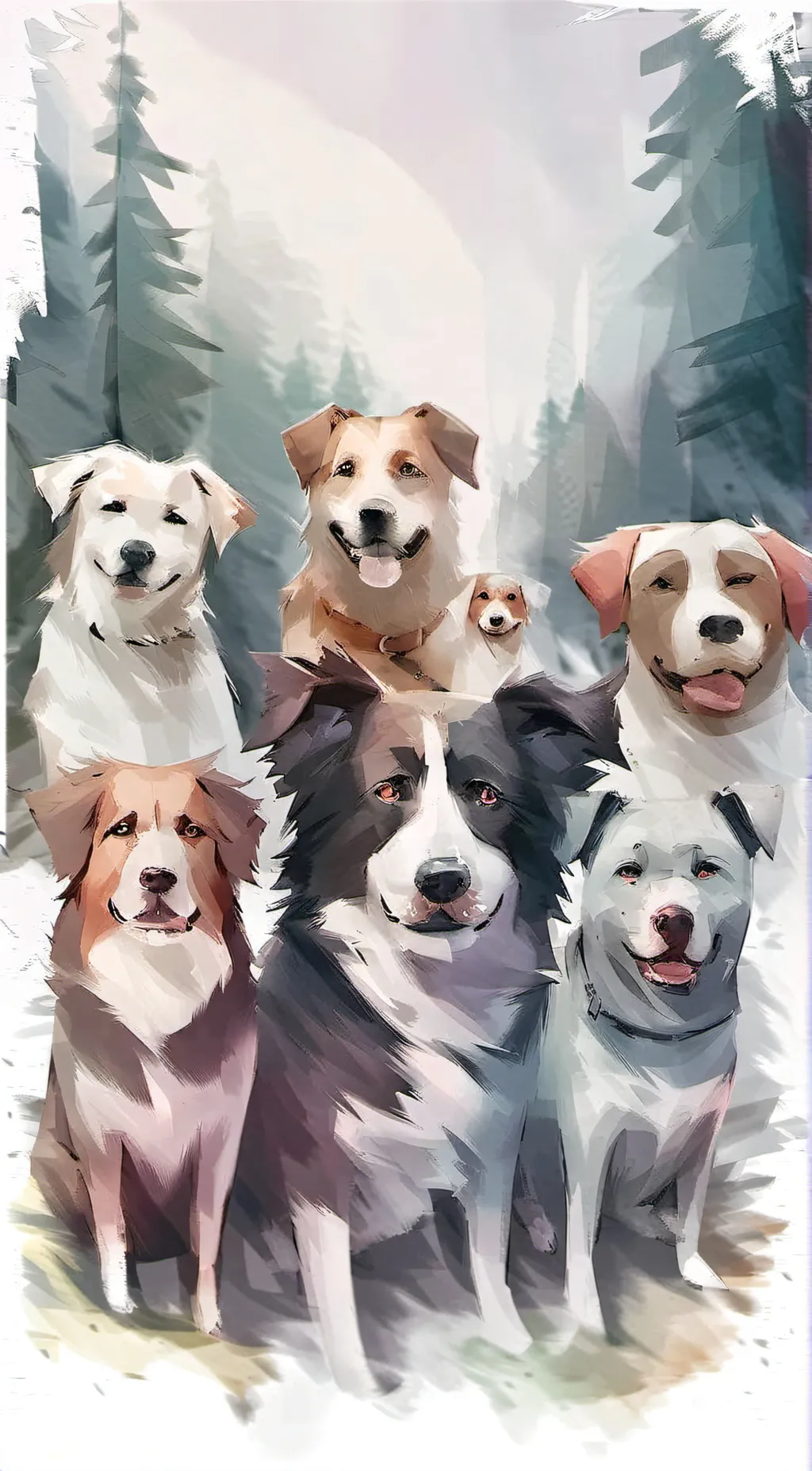 ai character: rainbow friends background