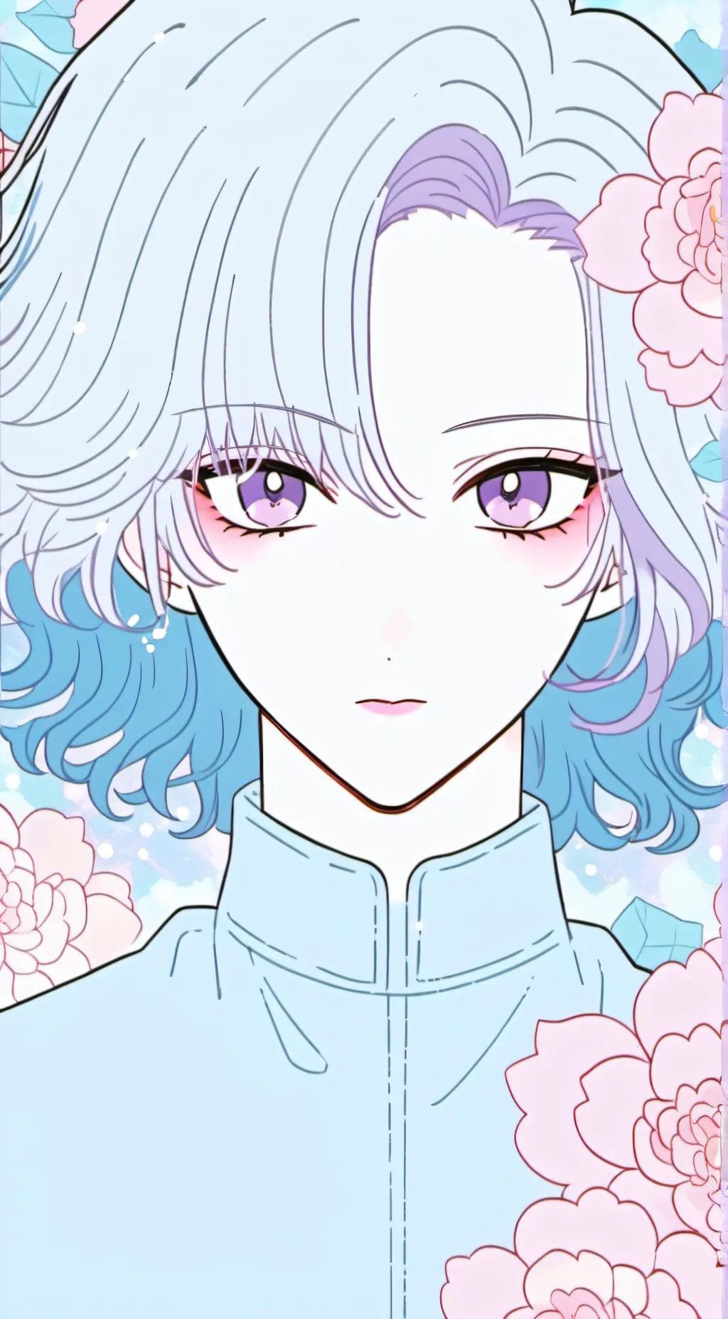 ai character: amber background