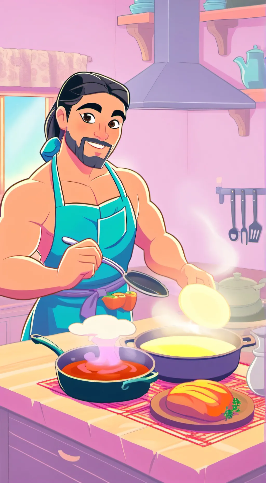 ai character: Vince background