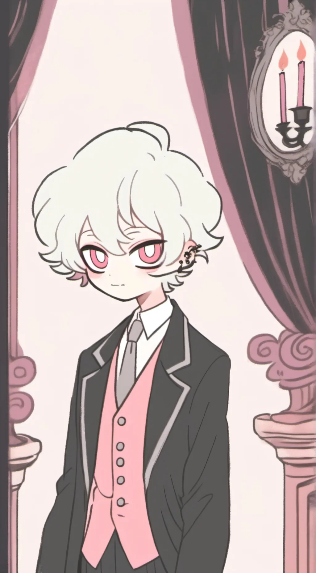 ai character: Angel dust (hazbin background