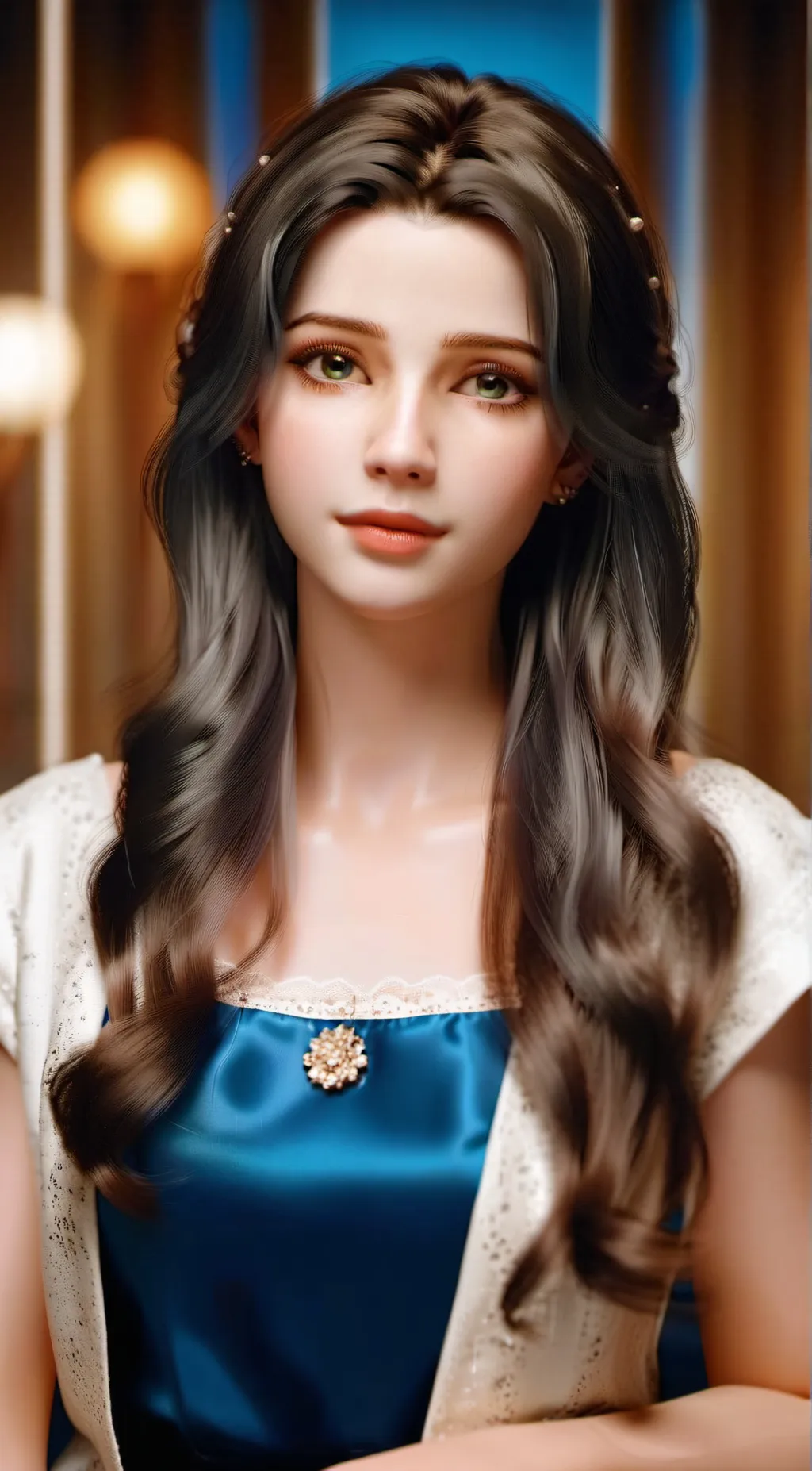 ai character: Vivian background