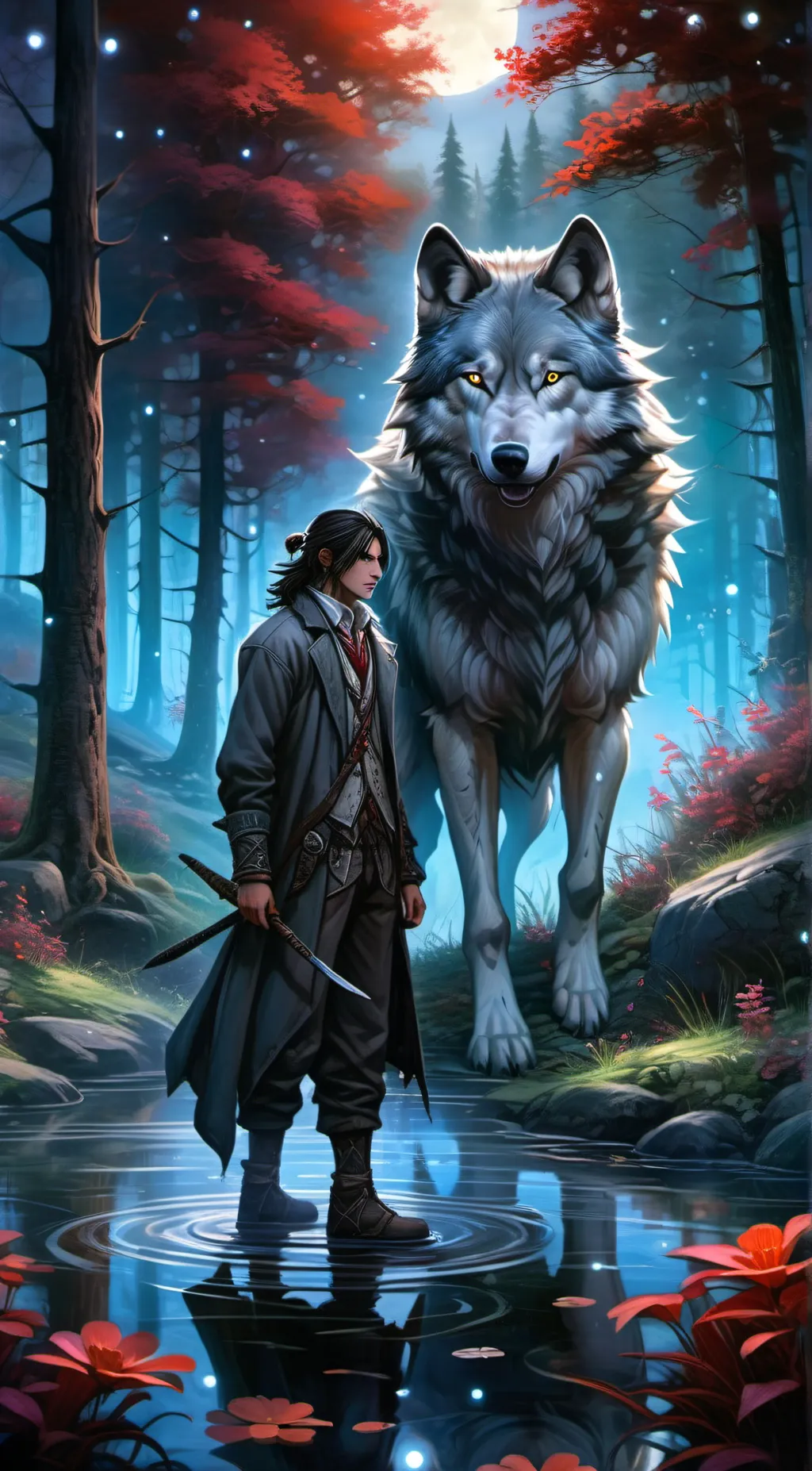 ai character: Lucas background