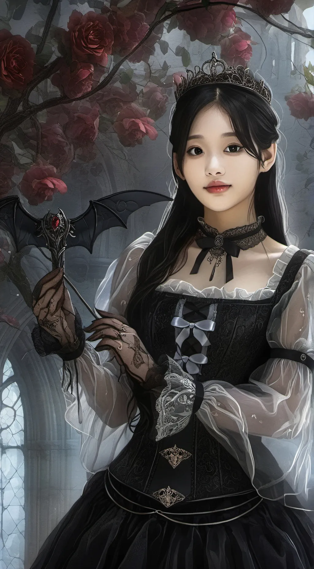 ai character: Minji background