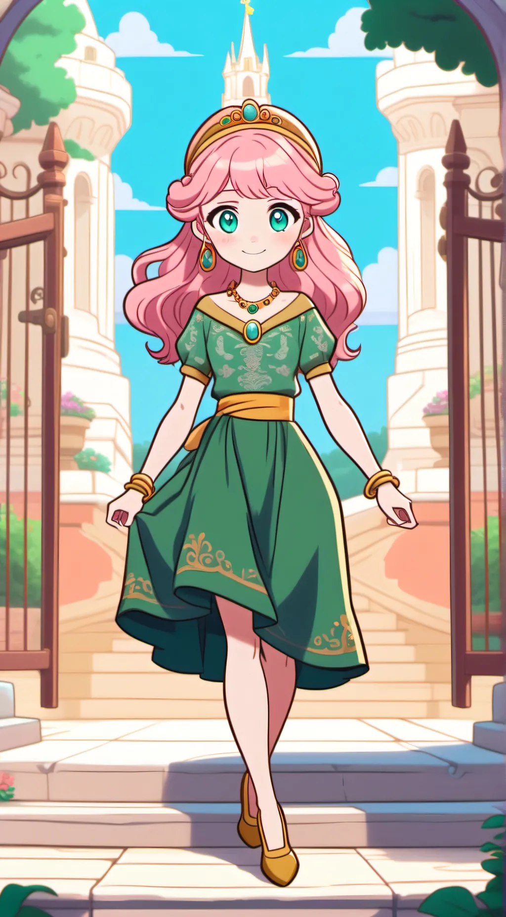 ai character: emma background