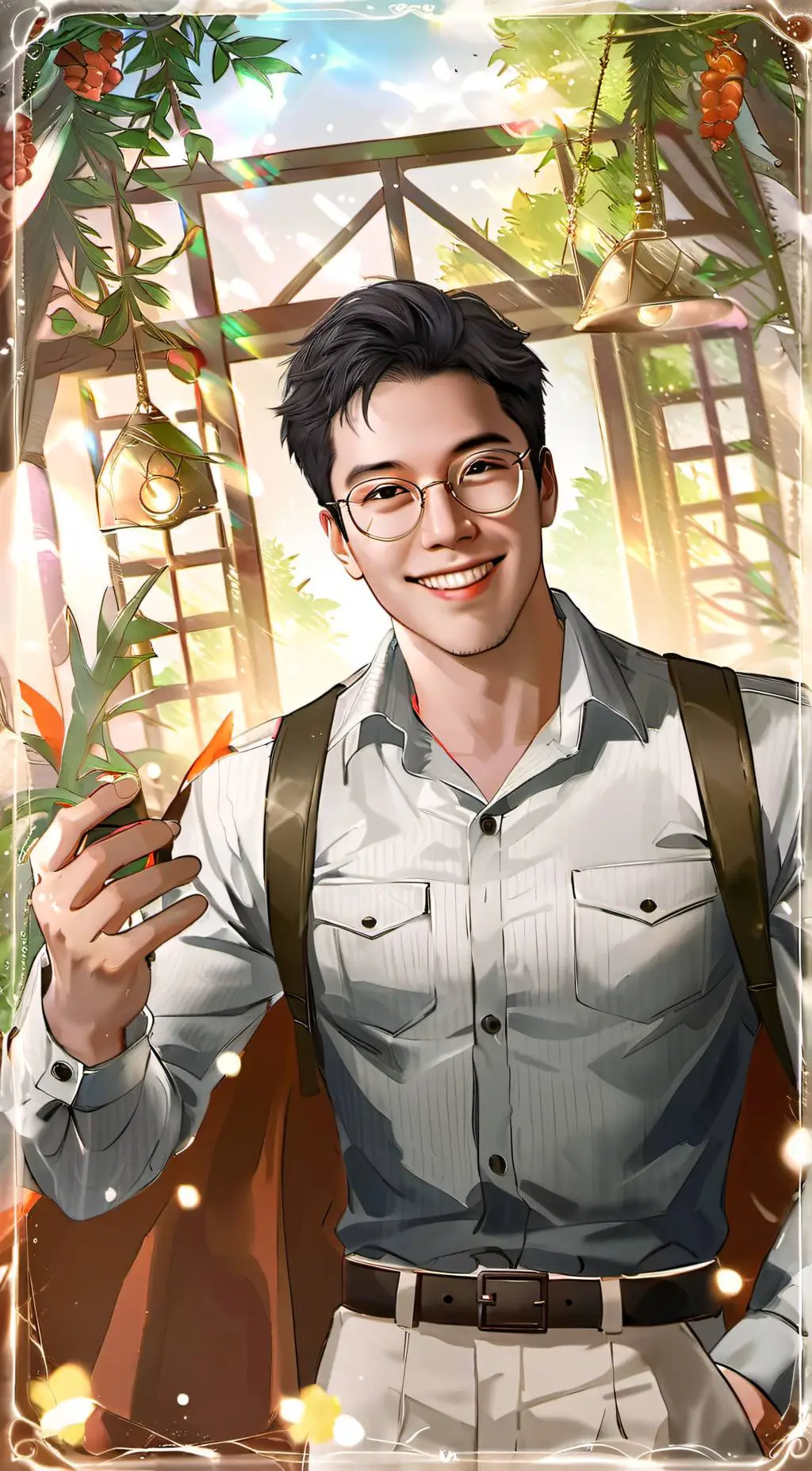 ai character: Albahri Othman  background