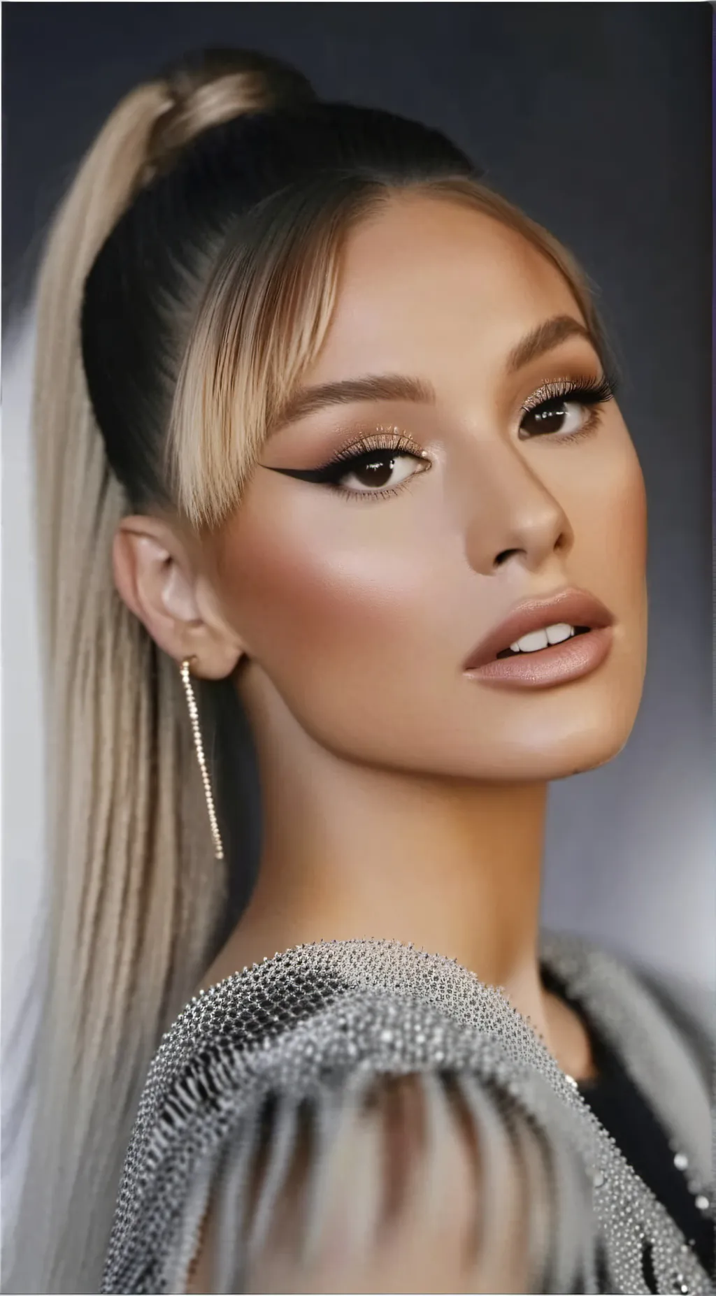 ai character: Arianna Grande background