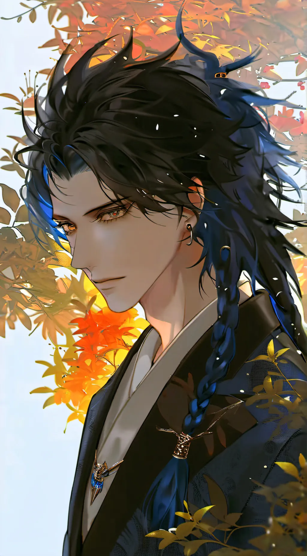 ai character: giyuu tomioka background