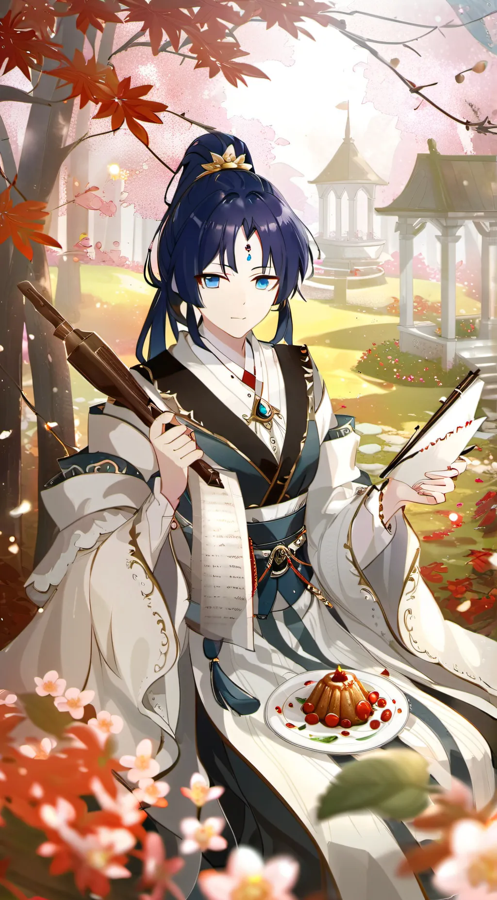 ai character: scaramouche background