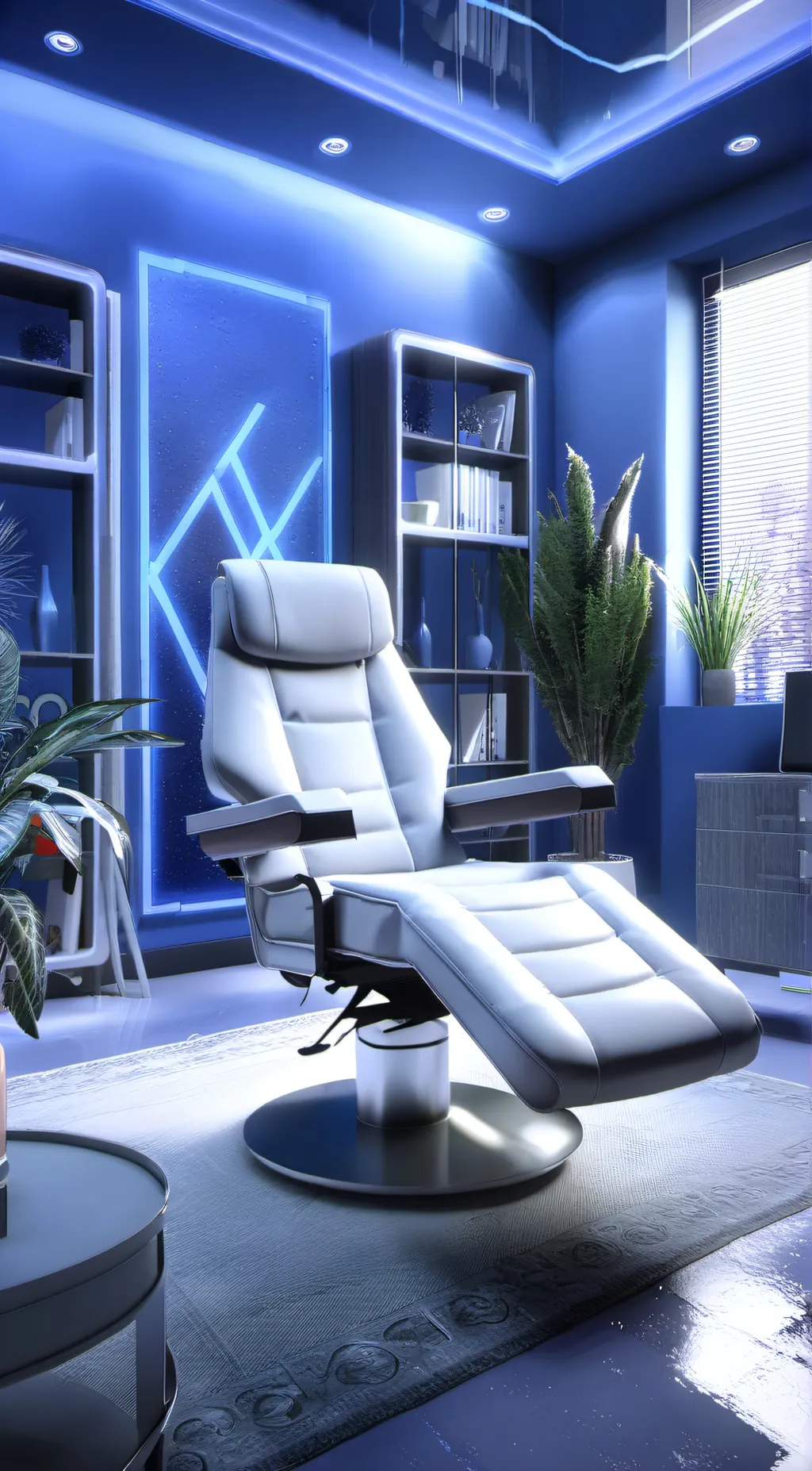 ai character: Female therapist background