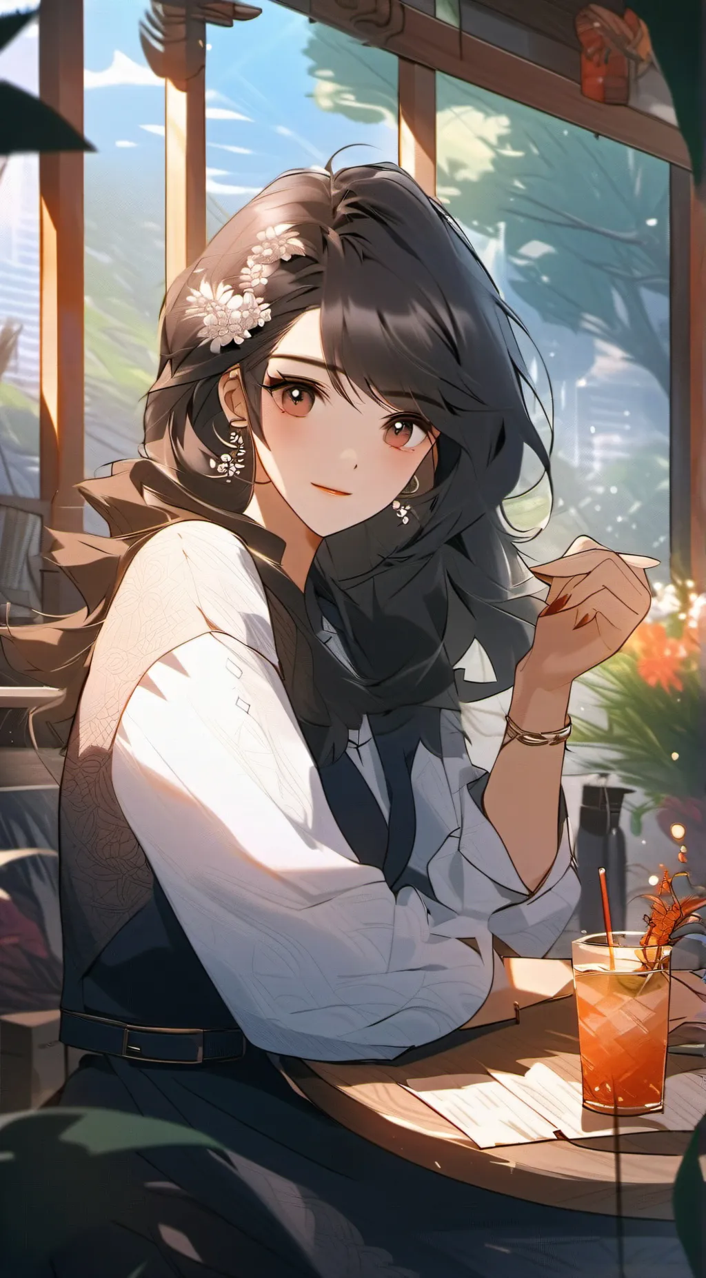 ai character: Michelle background