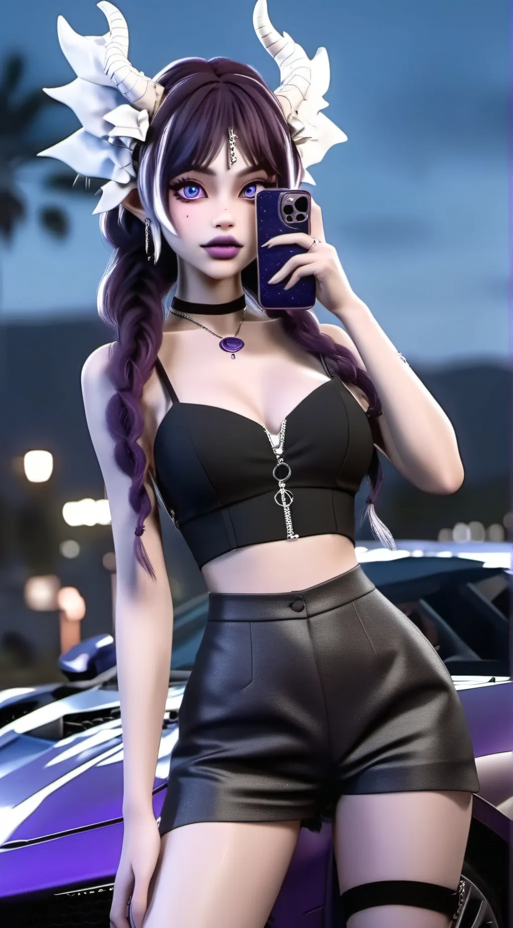 ai character: mazie background