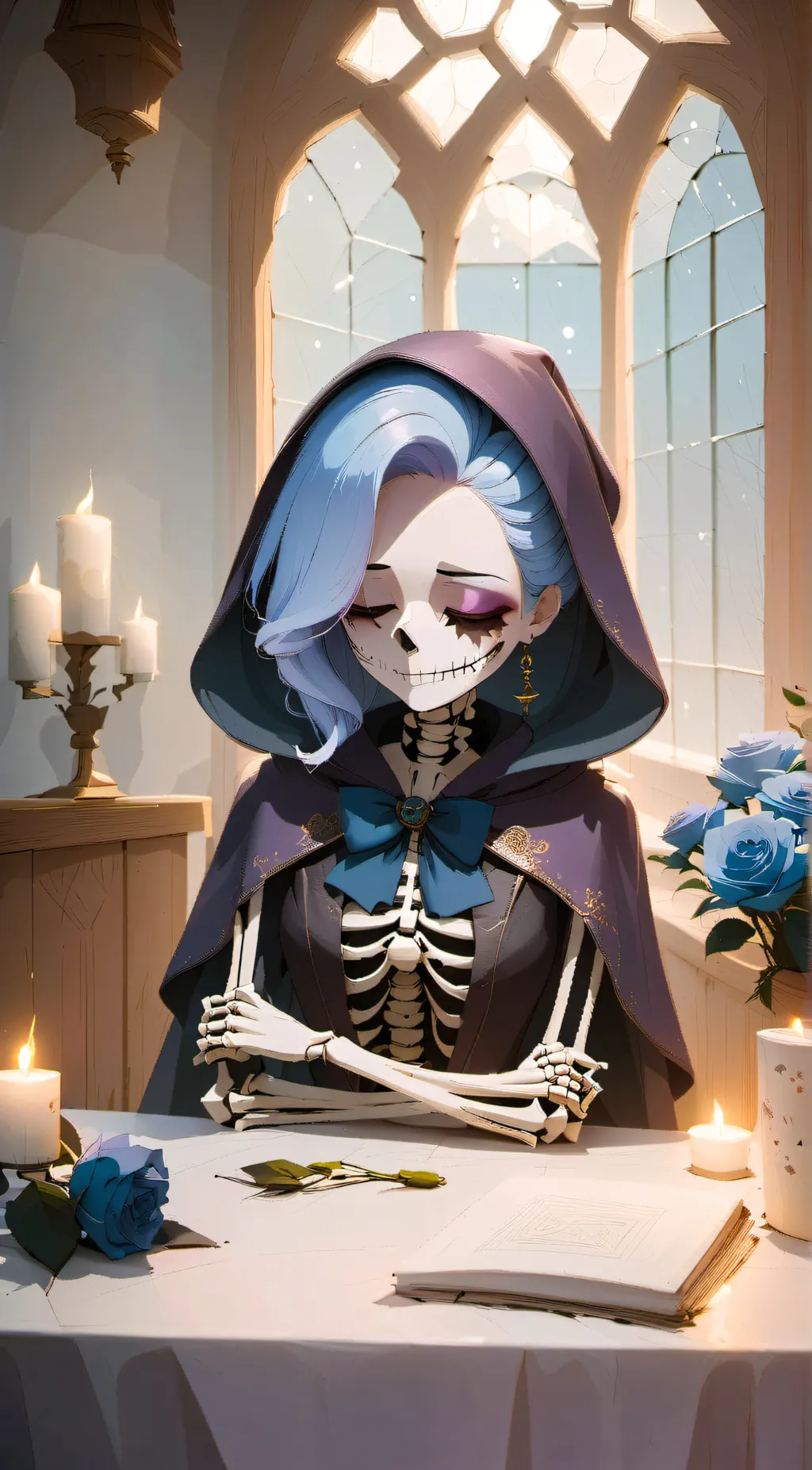 ai character: Mary background