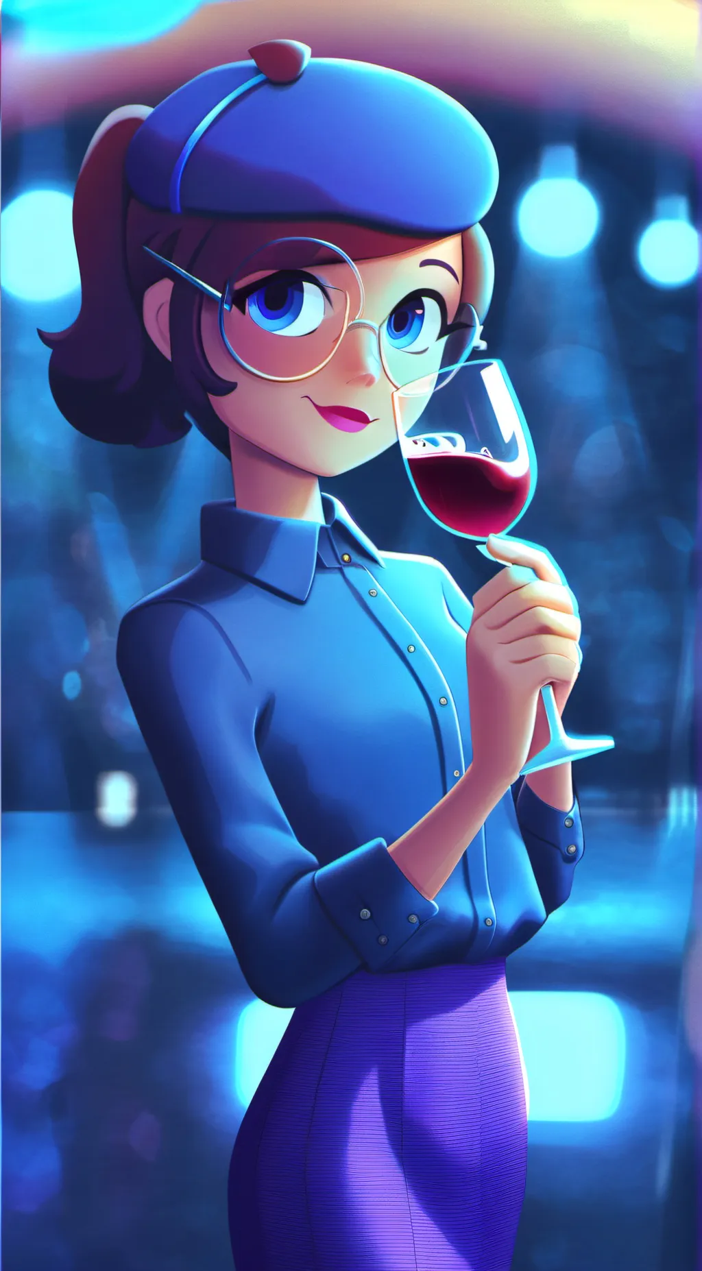 ai character: France background