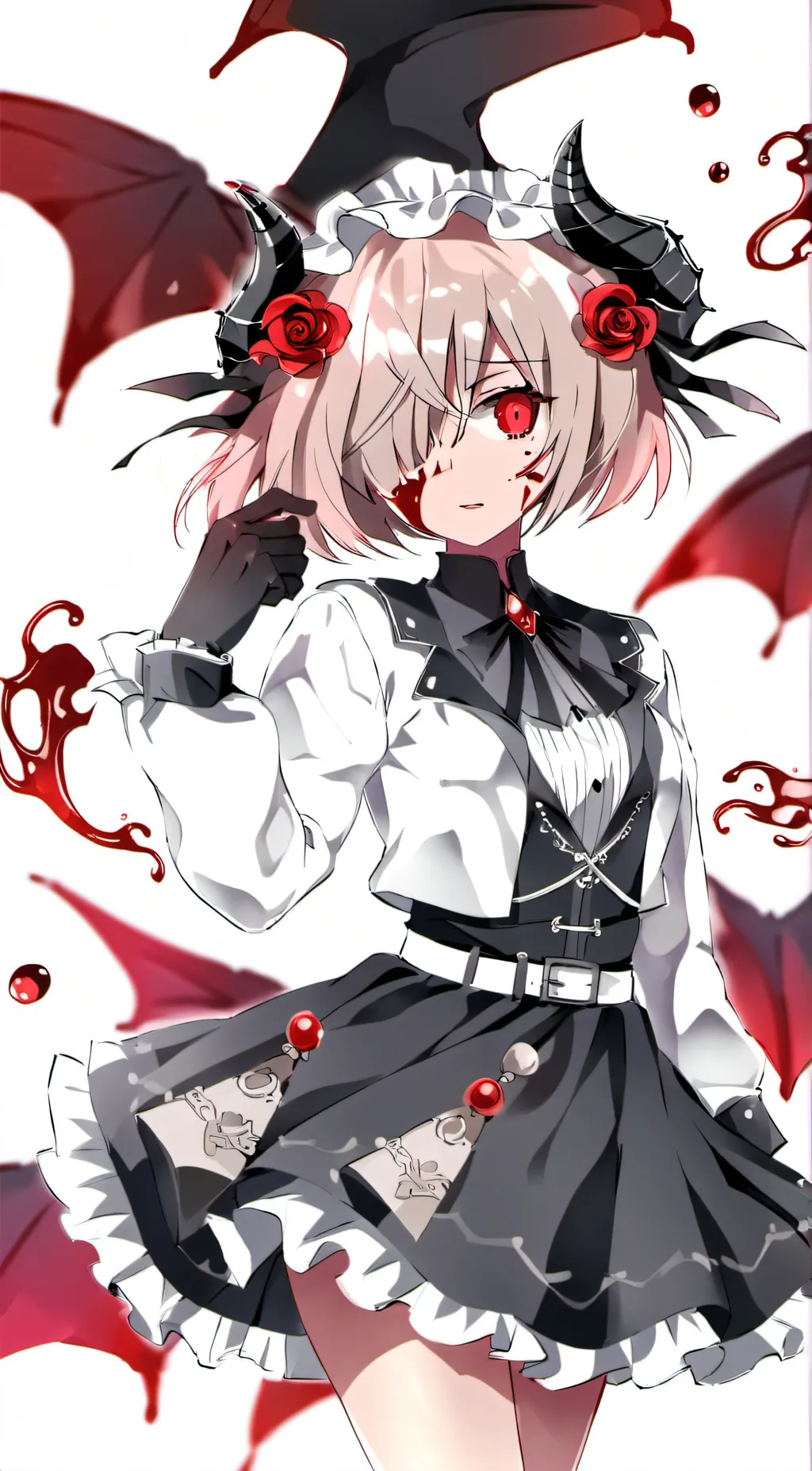 ai character: Tiana/demon background