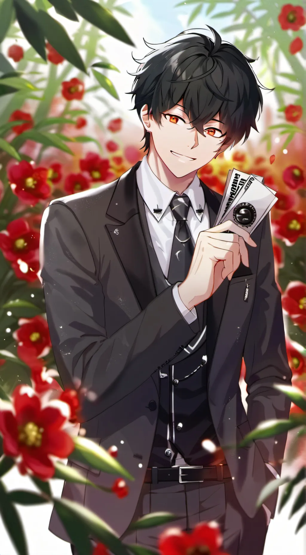 ai character: deku background