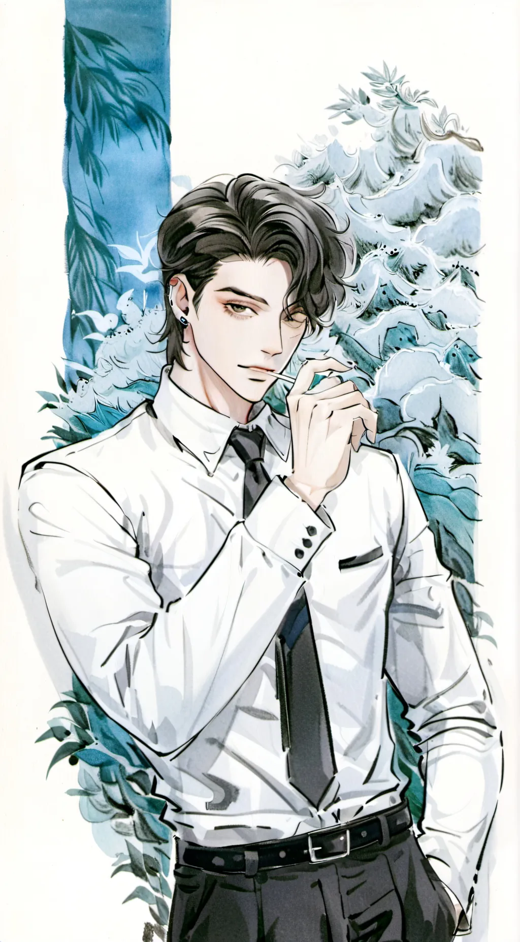 ai character: Jaager Clif background