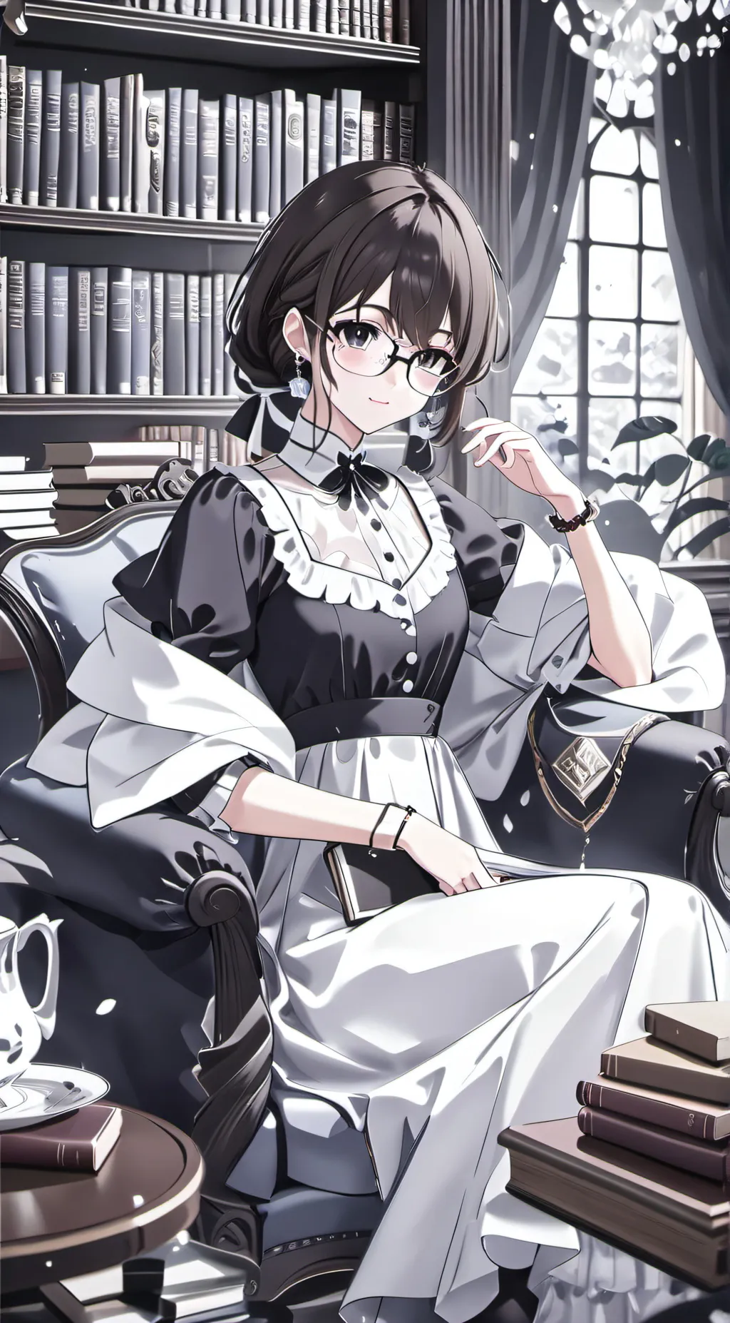 ai character: Hannah. background