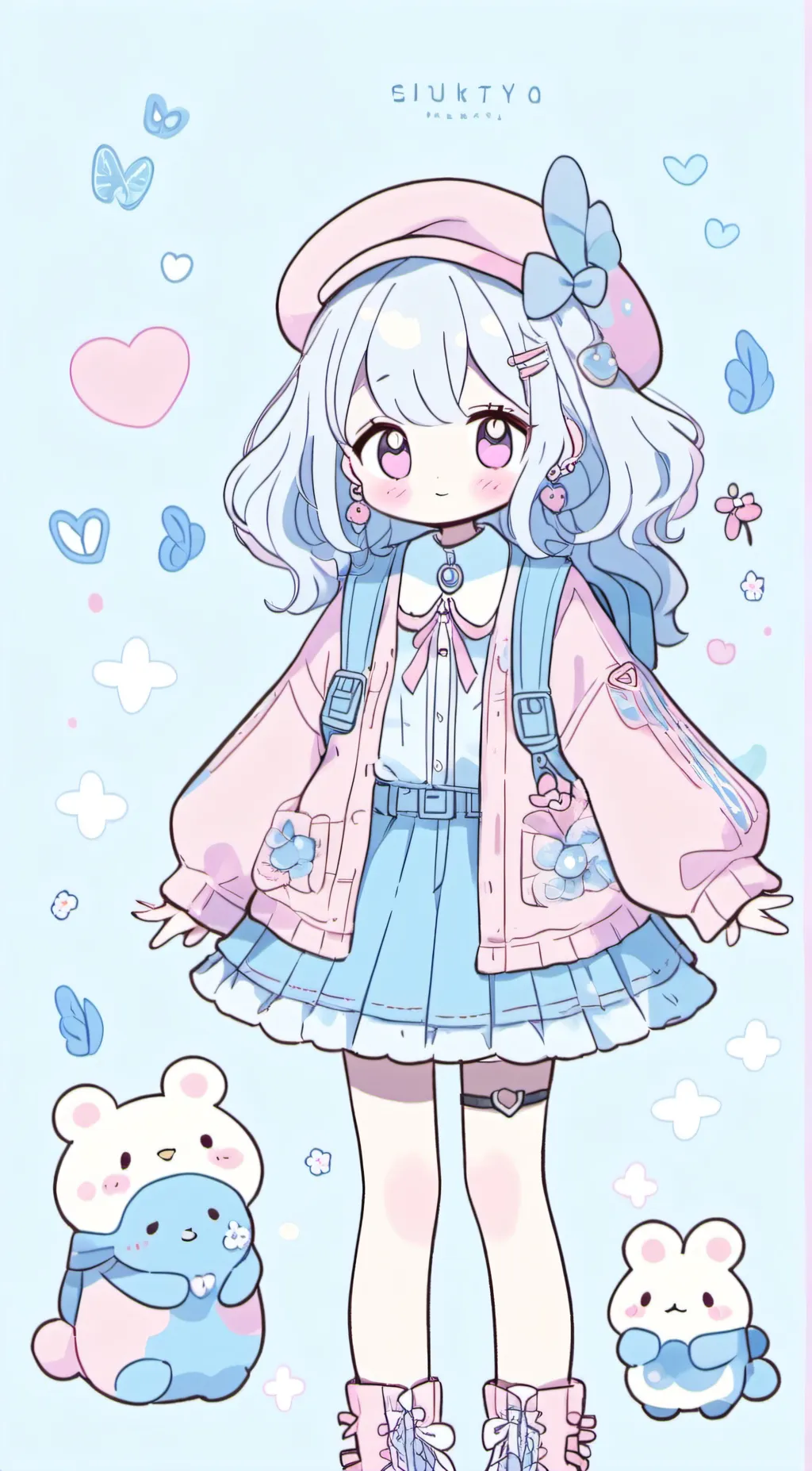 ai character: mouse background