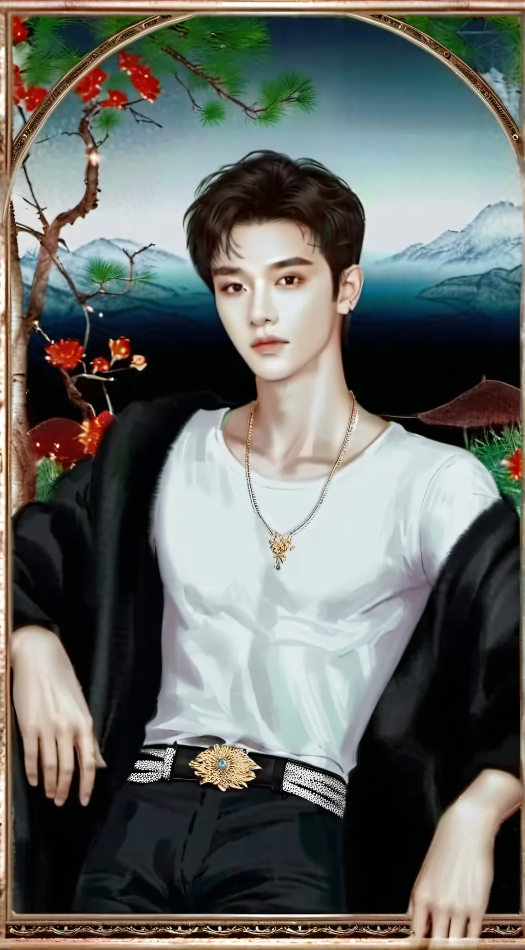 ai character: Chan background