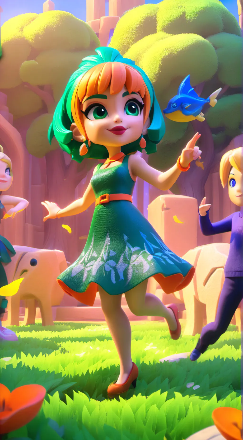 ai character: Itsuki background